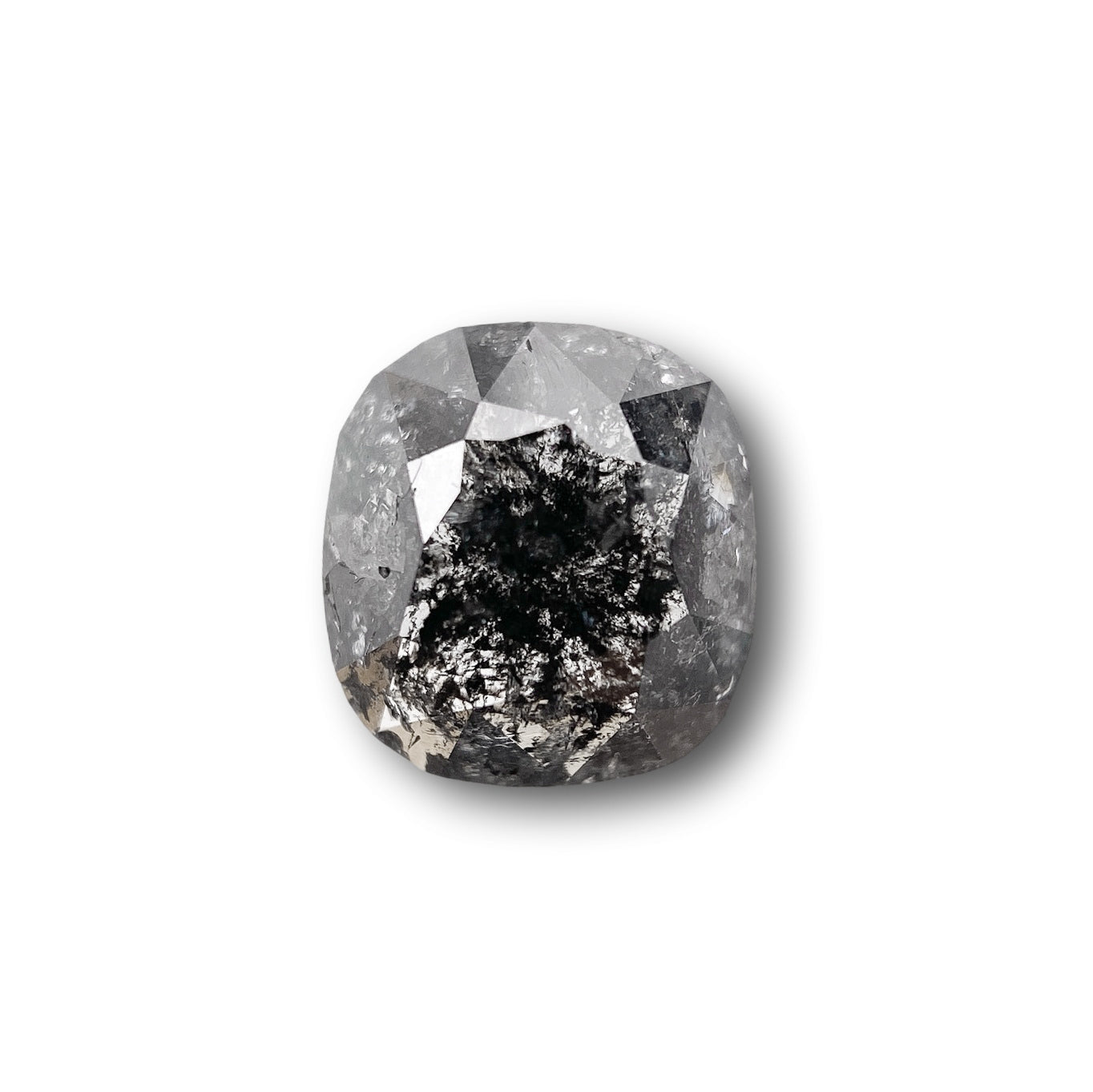 0.97ct | Rustic Cushion Shape Rose Cut Diamond - Modern Rustic Diamond