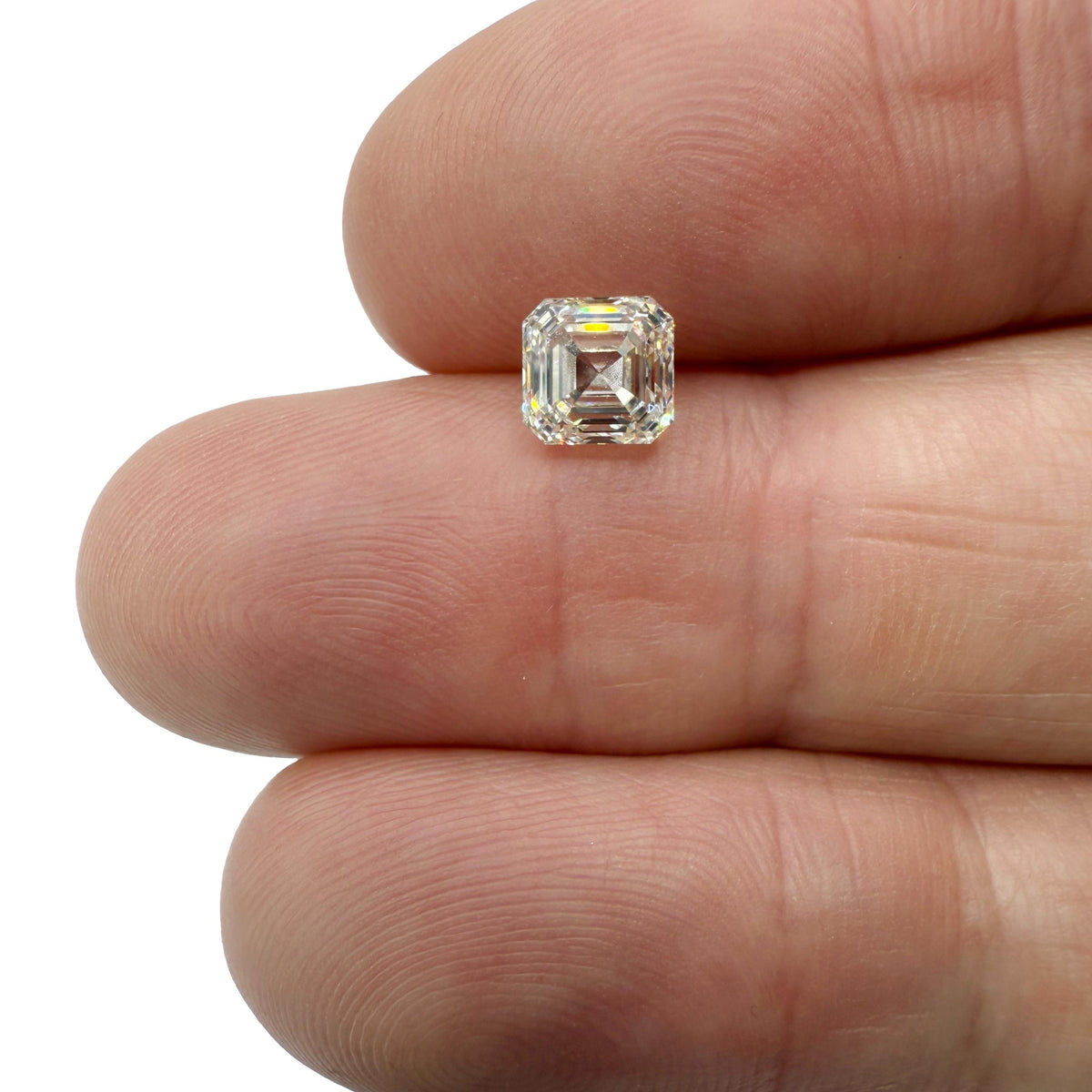 1.31ct | K/VS1 Asscher Shape Step Cut Diamond (GIA) - Modern Rustic Diamond