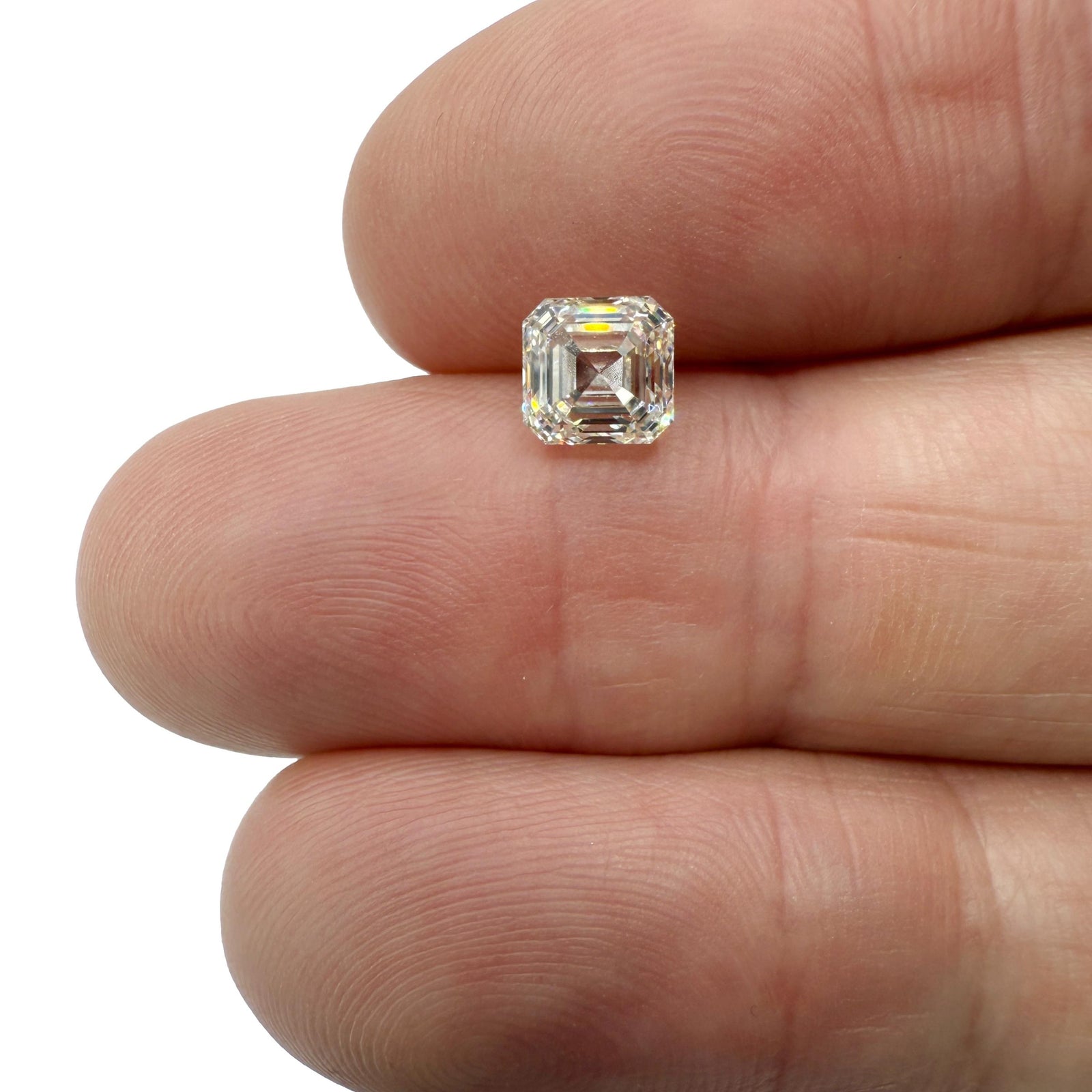 1.31ct | K/VS1 Asscher Shape Step Cut Diamond (GIA) - Modern Rustic Diamond