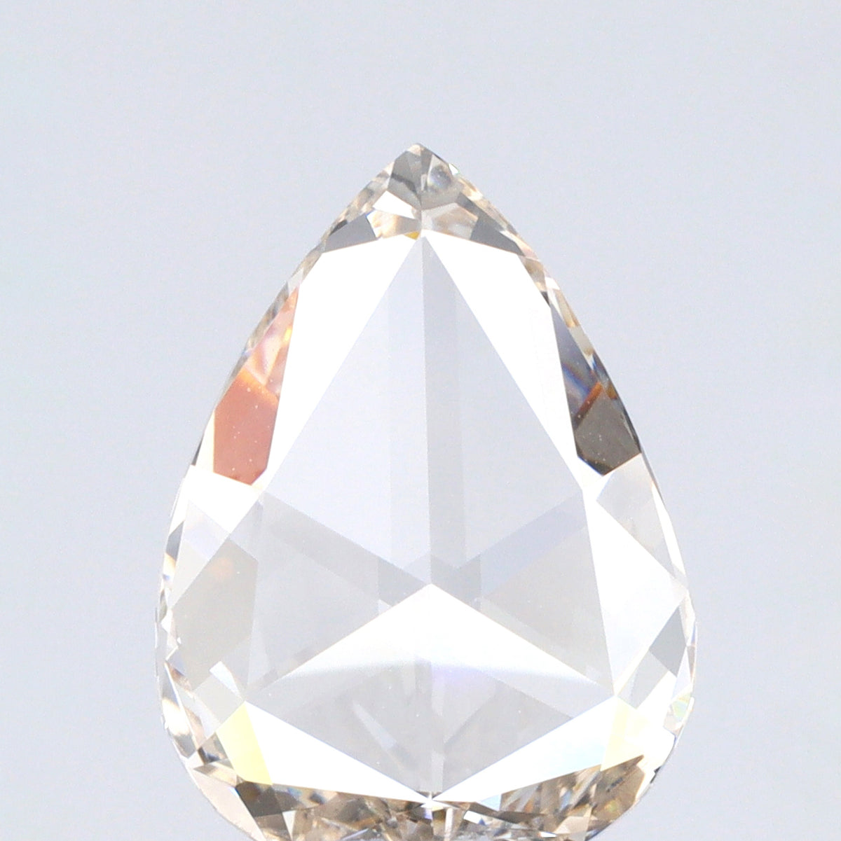 2.50ct | M/VS2 Pear Shape Rose Cut Diamond (GIA) - Modern Rustic Diamond