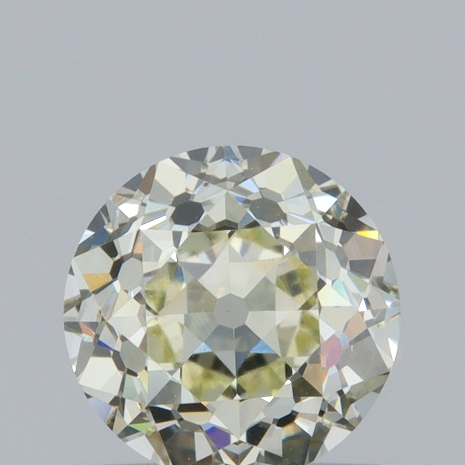 1.02ct | Q-R/VVS2 Round Shape Old European Cut Diamond (GIA) - Modern Rustic Diamond