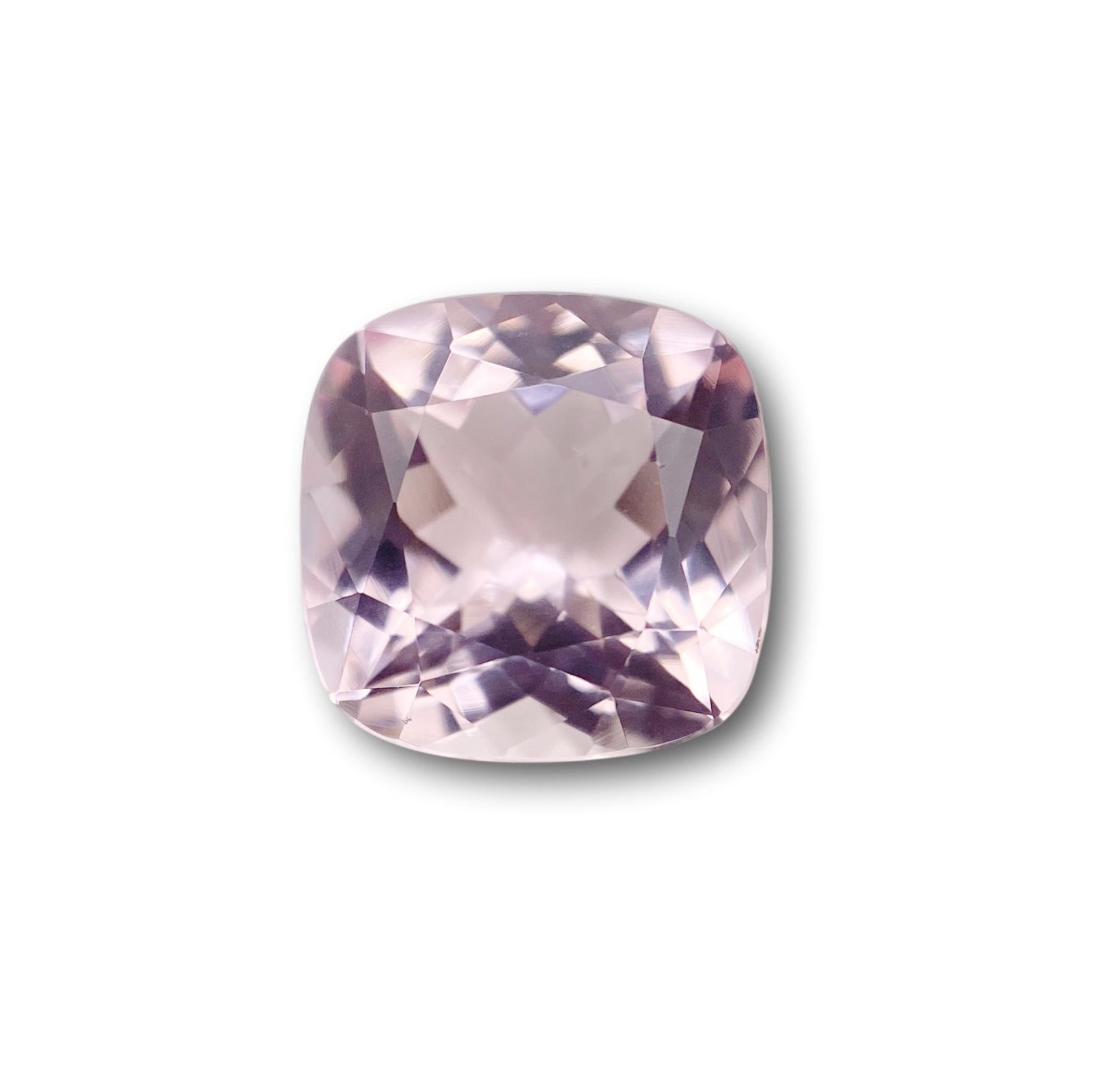 2.42ct |  Cushion Shape  Morganite - Modern Rustic Diamond