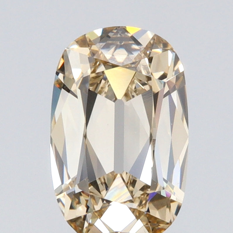 1.52ct | W-X/VS1 Cushion Shape Old Mine Cut Diamond (GIA) - Modern Rustic Diamond