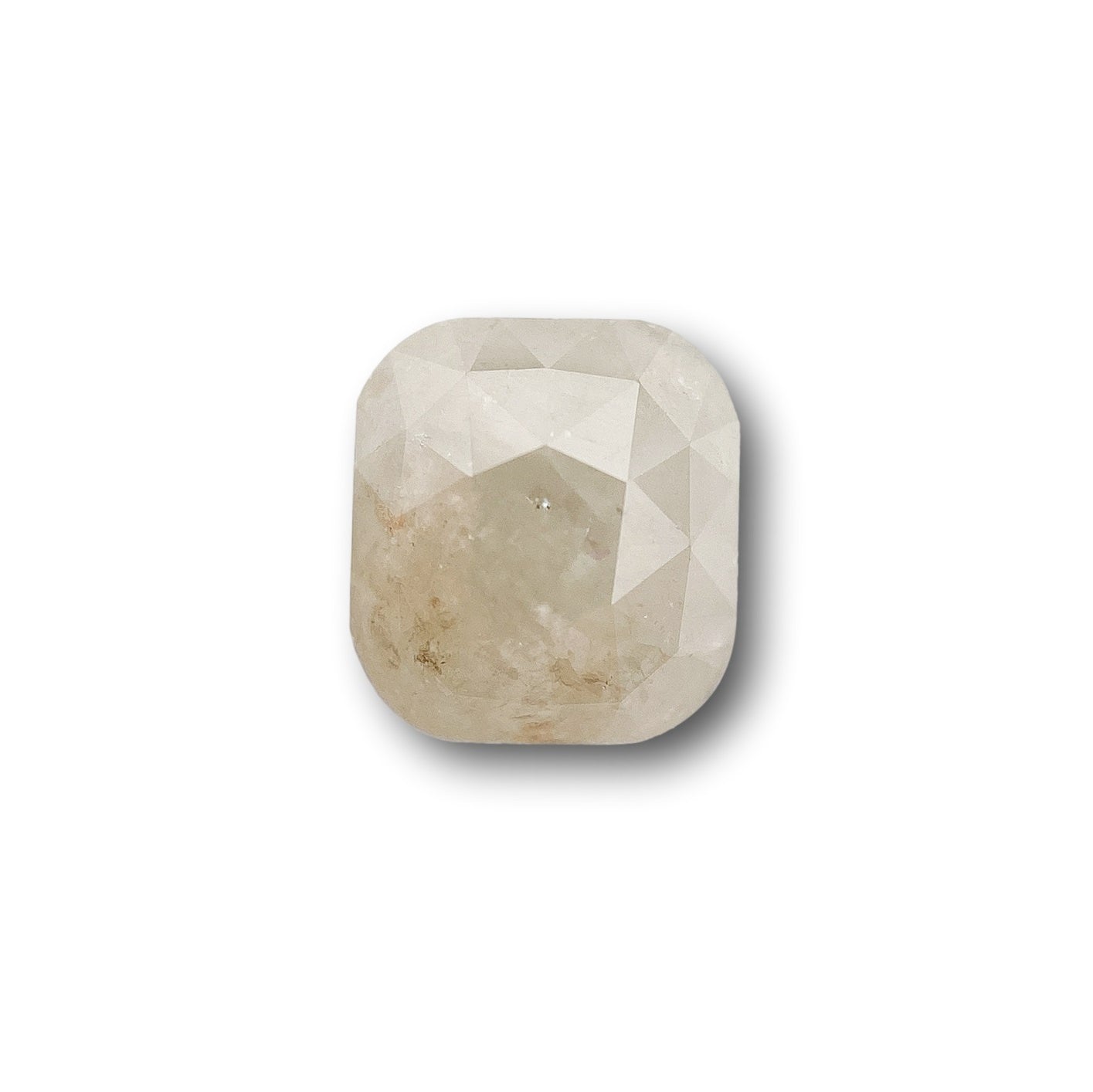 1.16ct | Rustic  Cushion Shape Rose Cut Diamond - Modern Rustic Diamond
