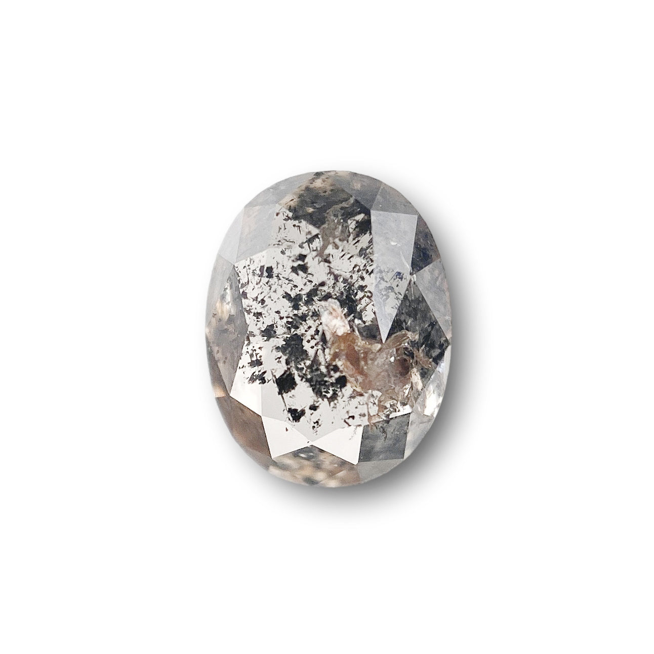 1.06ct | Rustic Oval Shape Rose Cut Diamond - Modern Rustic Diamond