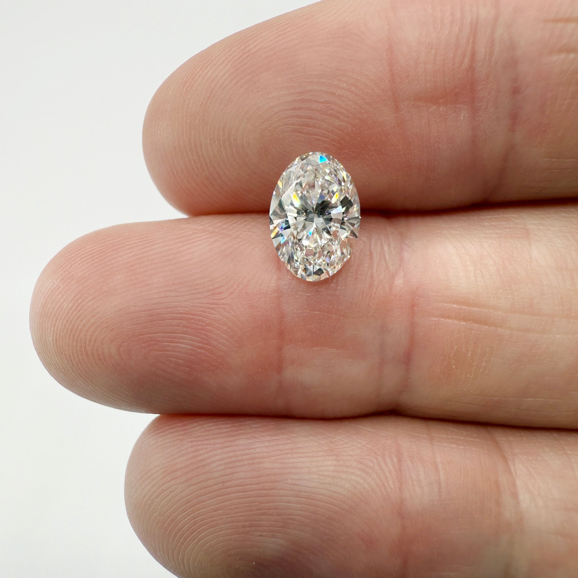1.01ct | N/SI1 Oval Shape Brilliant Cut Diamond (GIA) - Modern Rustic Diamond