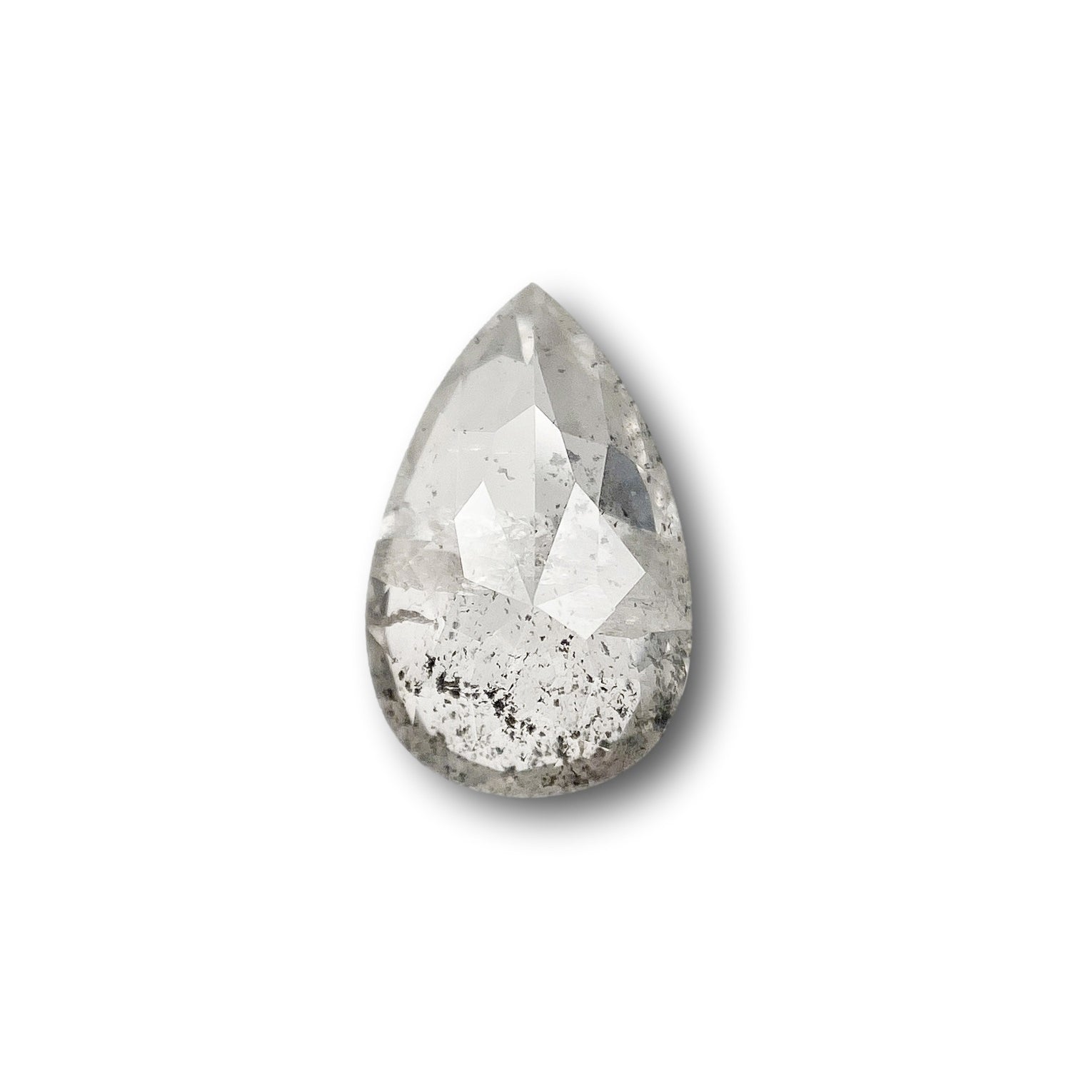 0.93ct | Rustic Pear Shape Brilliant Cut Diamond - Modern Rustic Diamond