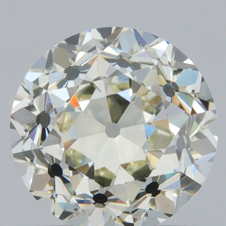 1.14ct | O-P/VVS2 Round Shape Old European Cut Diamond (GIA) - Modern Rustic Diamond