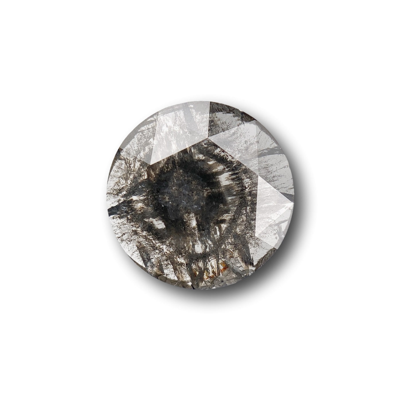 1.37ct | Rustic Round Shape Rose Cut Diamond - Modern Rustic Diamond