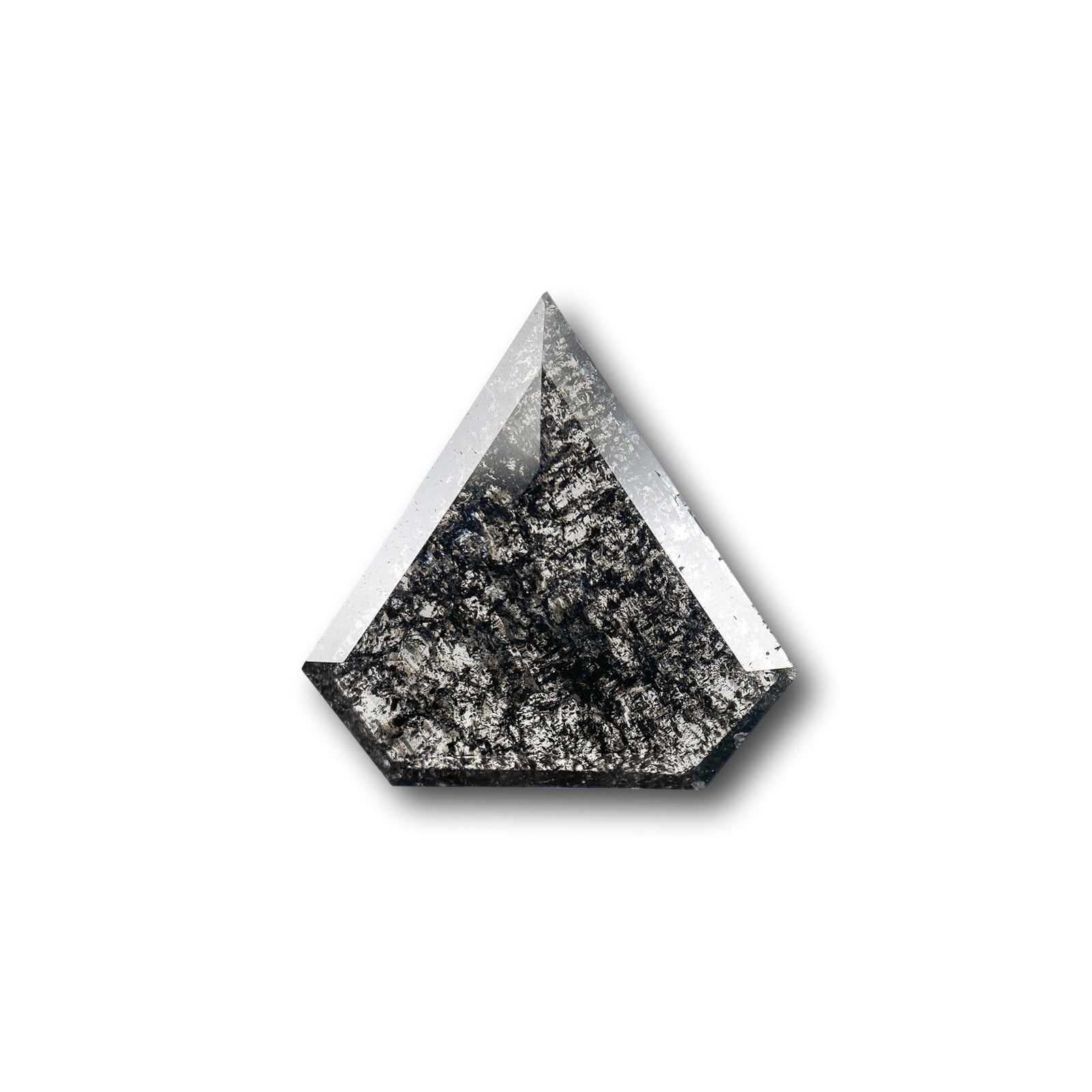 2.25ct | Rustic Shield Shape Rose Cut Diamond - Modern Rustic Diamond