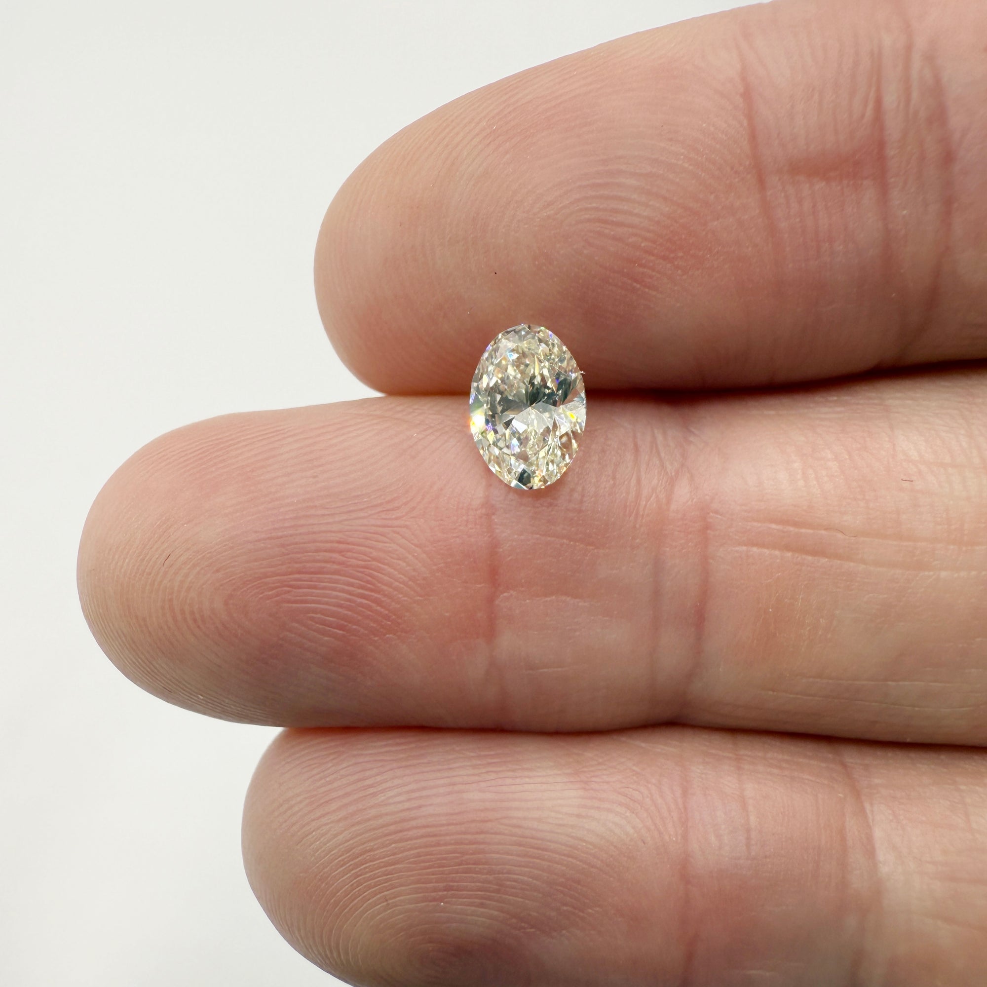 1.50ct | N/VVS2 Oval Shape Brilliant Cut Diamond (GIA) - Modern Rustic Diamond