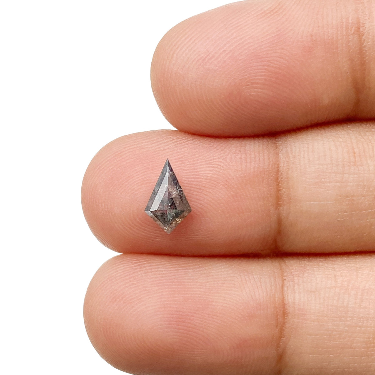 0.63ct | Rustic  Kite Shape Step Cut Diamond - Modern Rustic Diamond