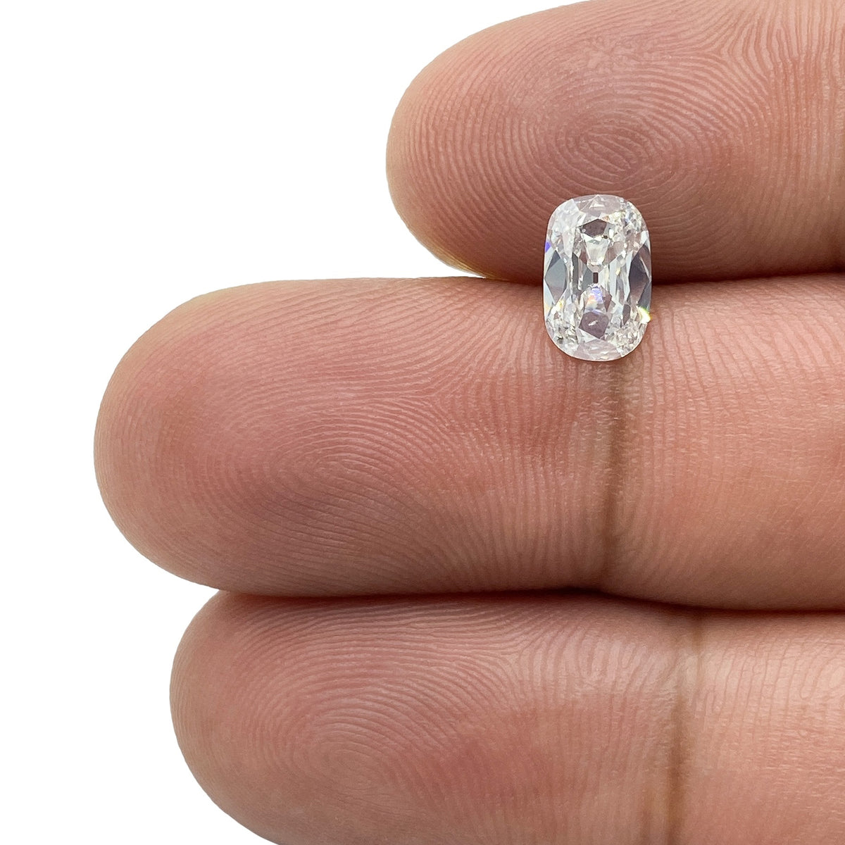 1.00ct | G/VS2 Cushion Shape Old Mine Cut Diamond (GIA) - Modern Rustic Diamond