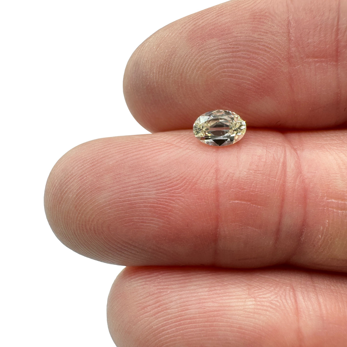 0.54ct | I-J/SI Oval Shape Old Mine Cut Diamond - Modern Rustic Diamond