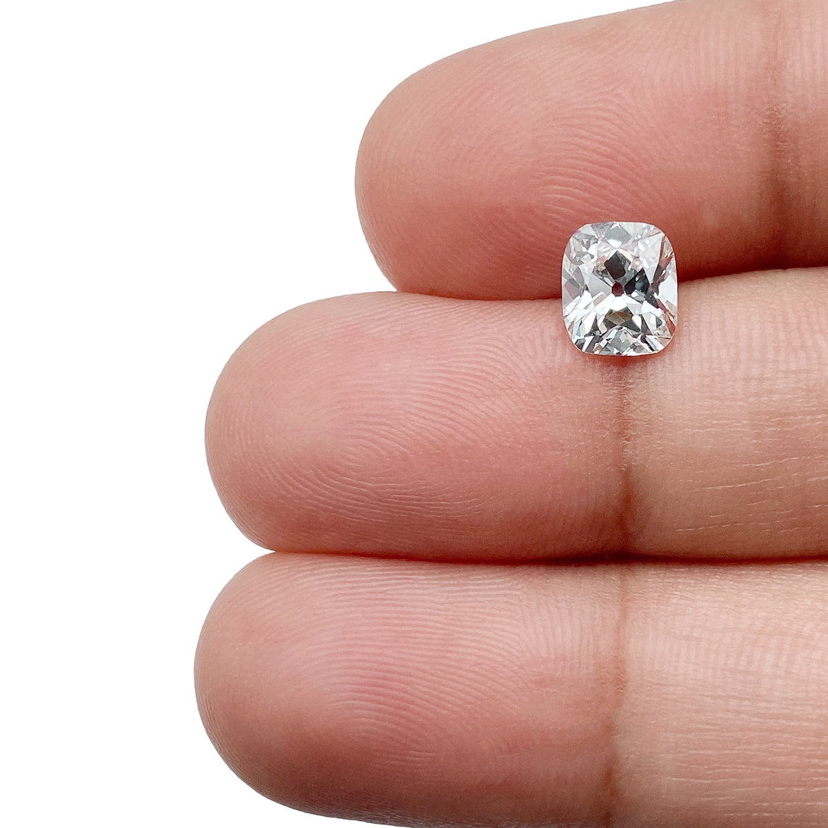 1.01ct | I/VS1 Cushion Shape Old Mine Cut Diamond (GIA) - Modern Rustic Diamond