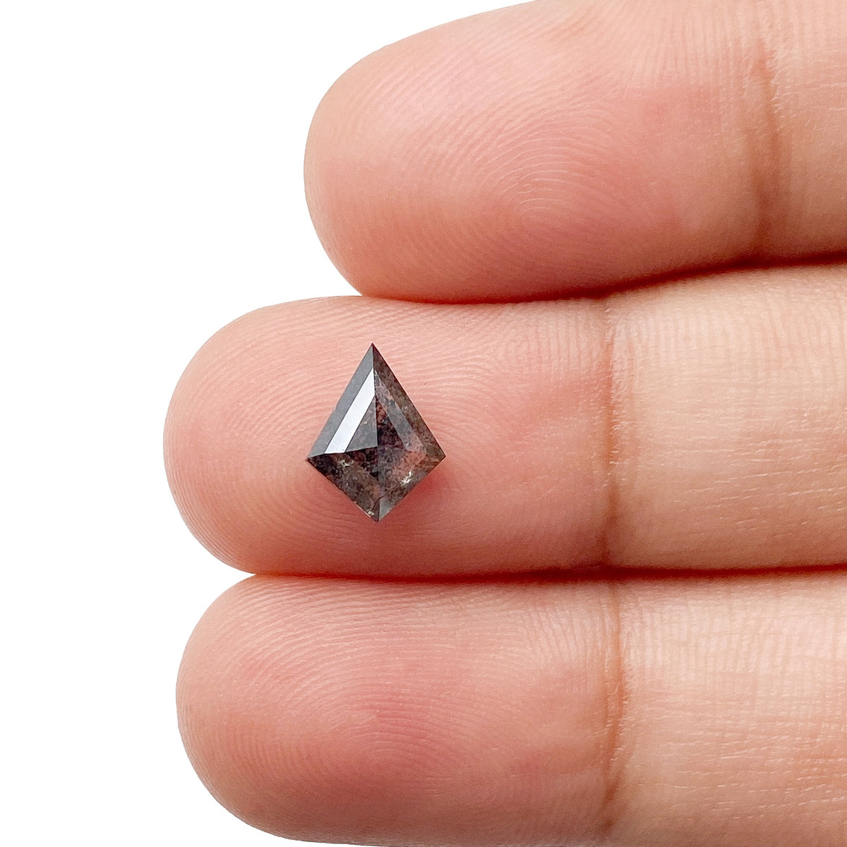 0.83ct | Rustic  Kite Shape Step Cut Diamond - Modern Rustic Diamond