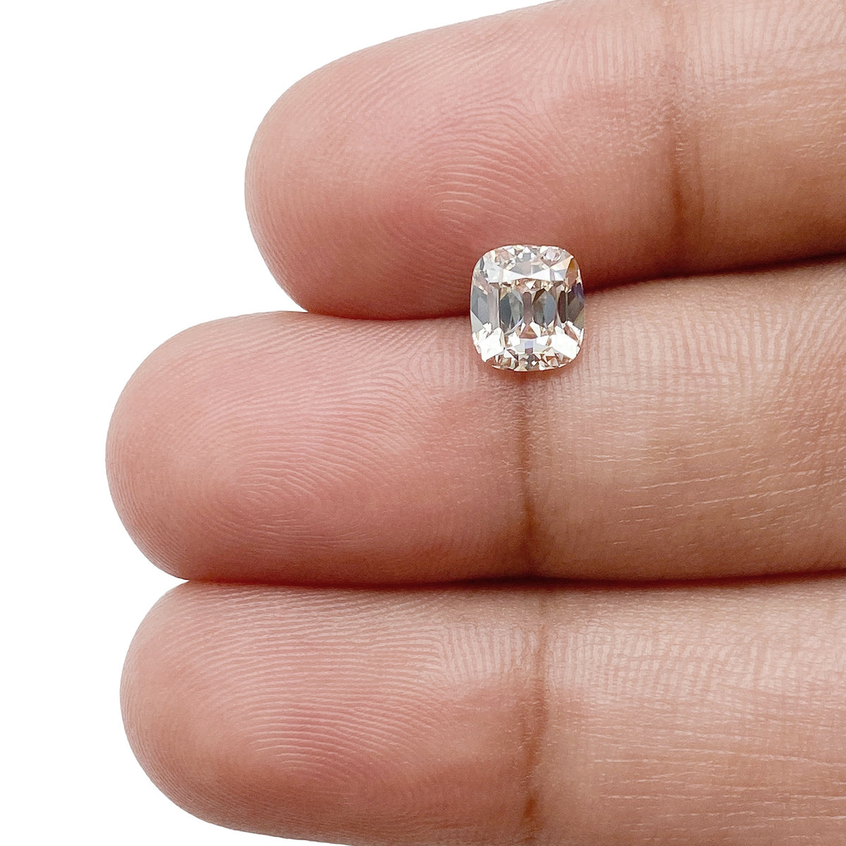 1.02ct | M/VS2 Cushion Shape Old Mine Cut Diamond (GIA) - Modern Rustic Diamond