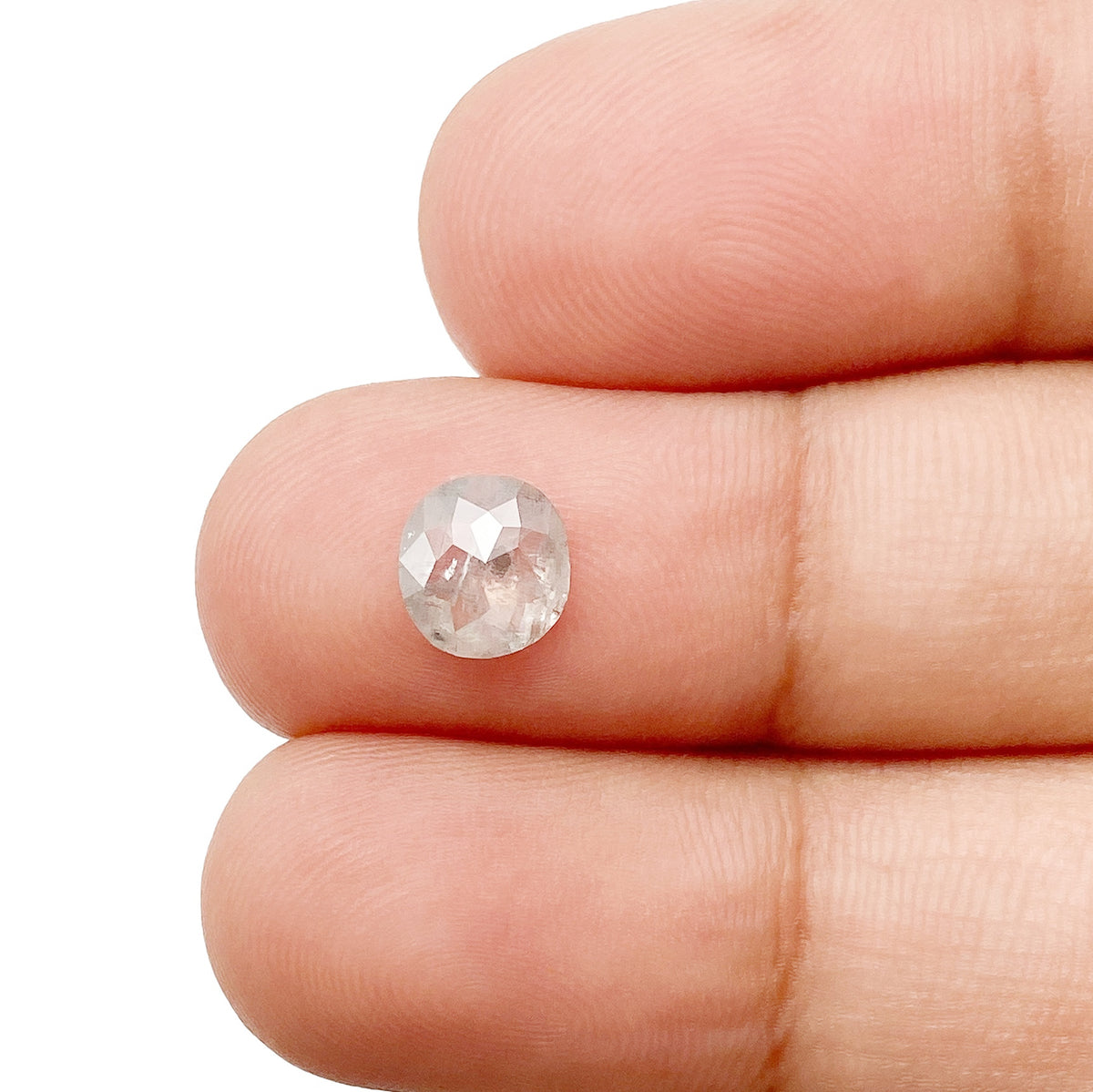 0.56ct | Rustic  Cushion Shape Rose Cut Diamond - Modern Rustic Diamond