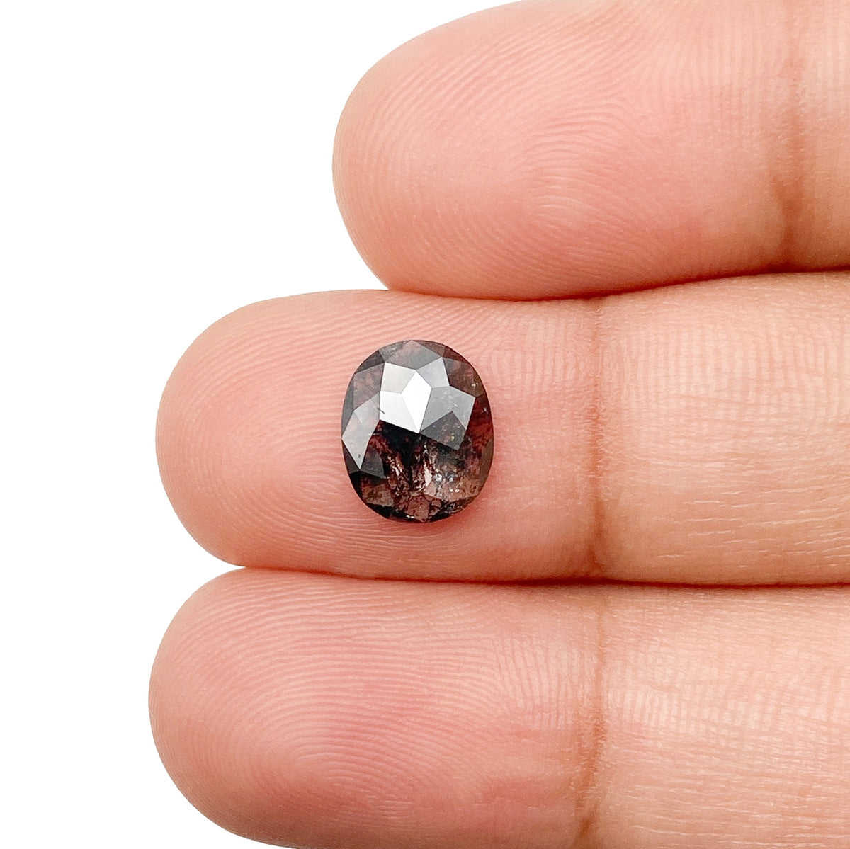 1.05ct | Rustic Cushion Shape Rose Cut Diamond - Modern Rustic Diamond