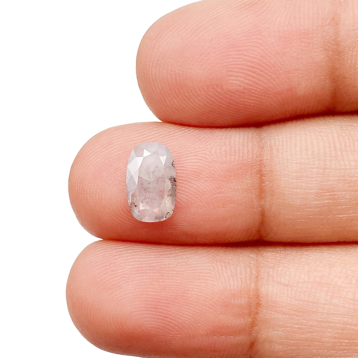 0.70ct | Rustic  Cushion Shape Rose Cut Diamond - Modern Rustic Diamond