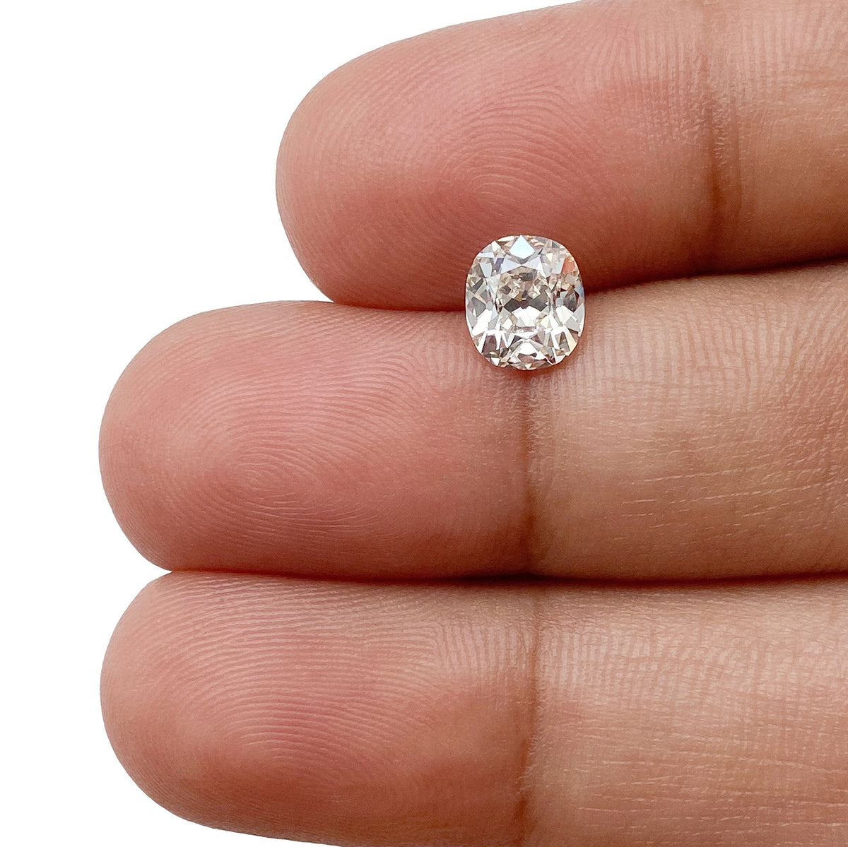 1.03ct | K/VVS2 Cushion Shape Old Mine Cut Diamond (GIA) - Modern Rustic Diamond