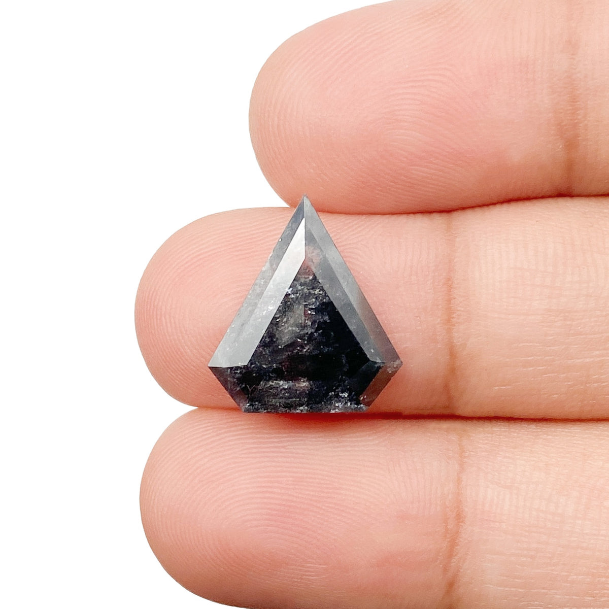 2.78ct | Rustic  Shield Shape Step Cut Diamond - Modern Rustic Diamond