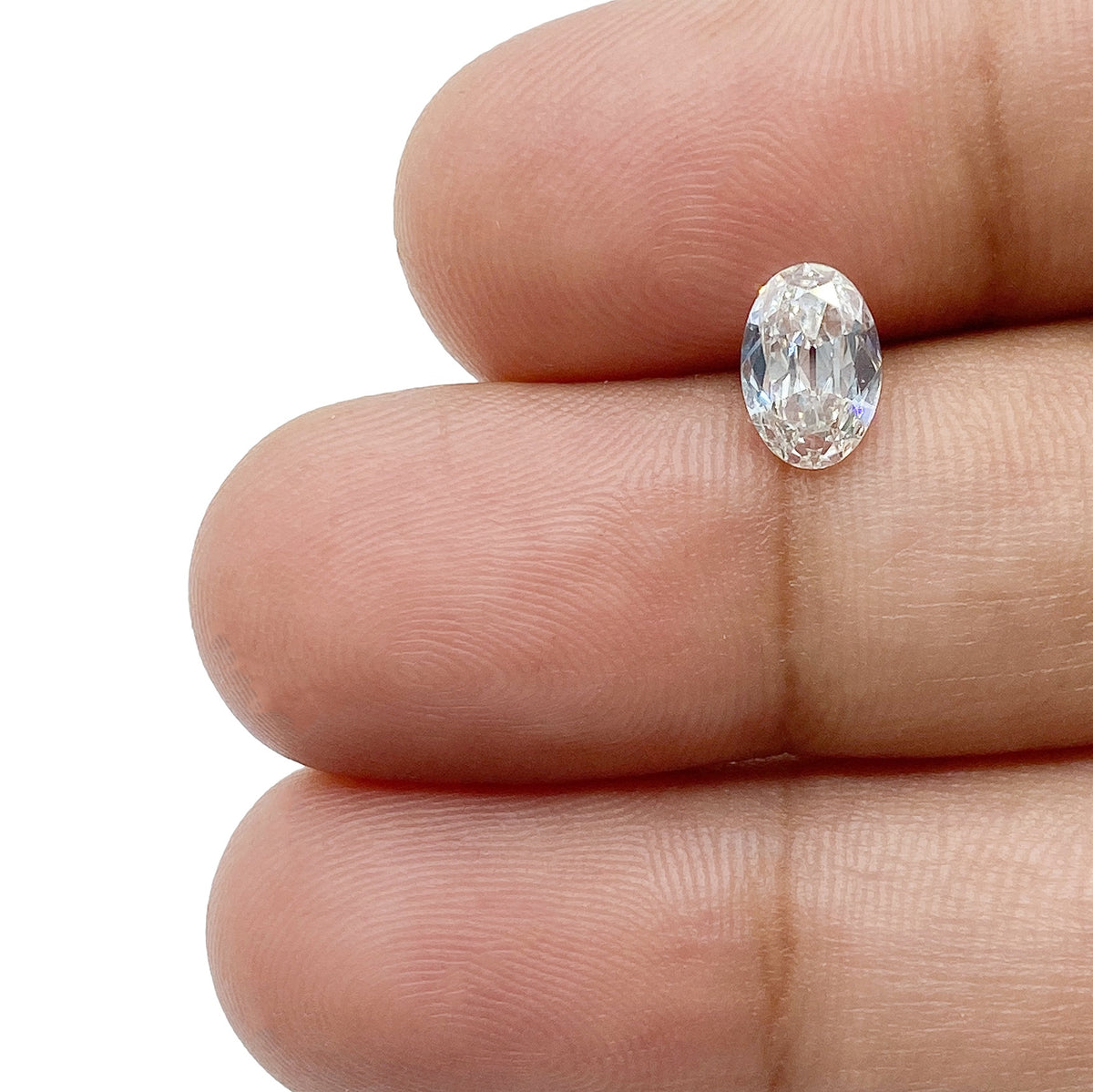 0.60ct | I/VS1 Oval Shape Old Mine Cut Diamond (GIA) - Modern Rustic Diamond