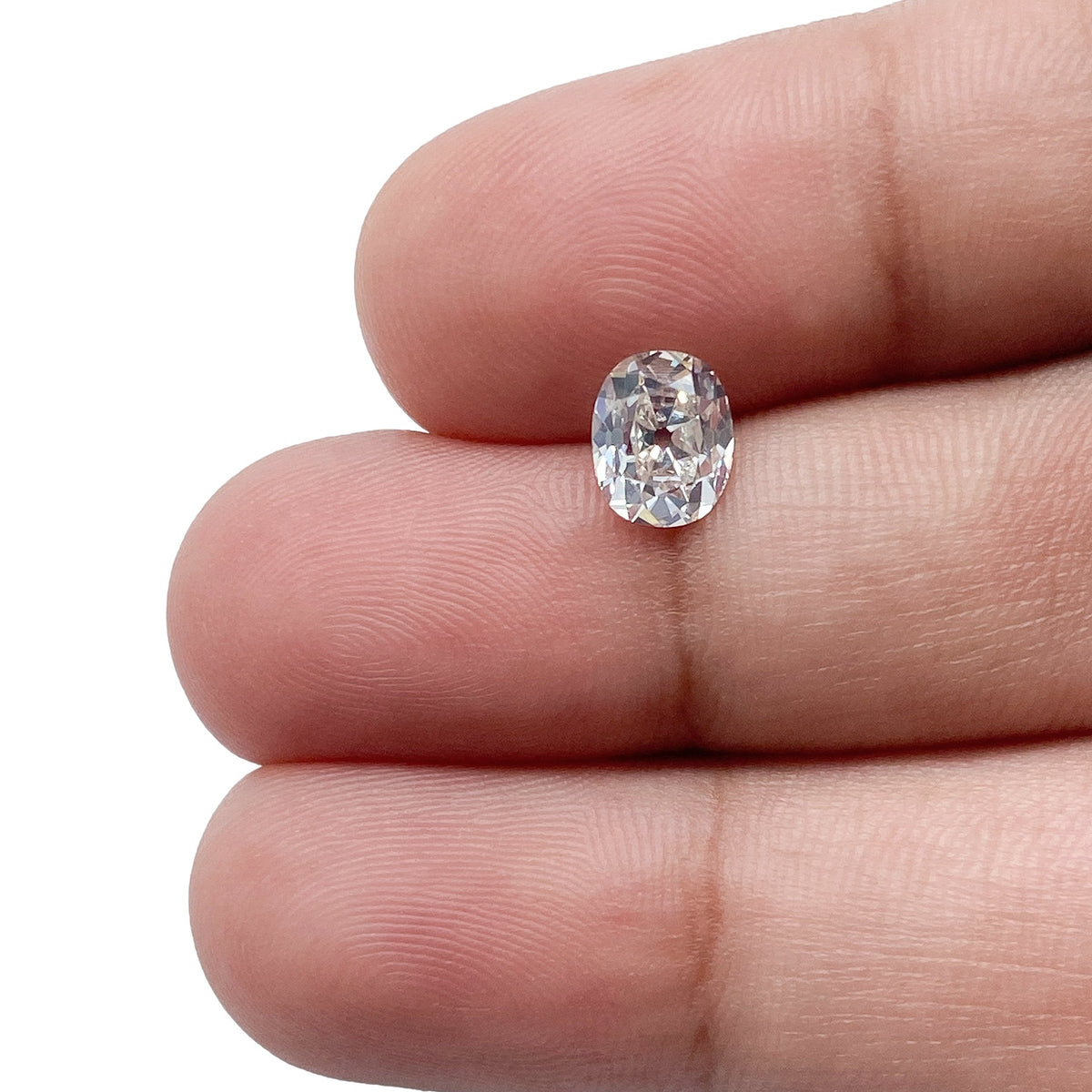 1.03ct | J/VS1 Oval Shape Old Mine Cut Diamond (GIA) - Modern Rustic Diamond