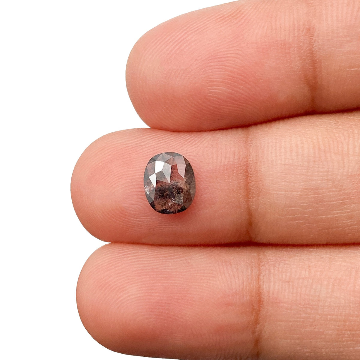 0.82ct | Rustic  Cushion Shape Rose Cut Diamond - Modern Rustic Diamond