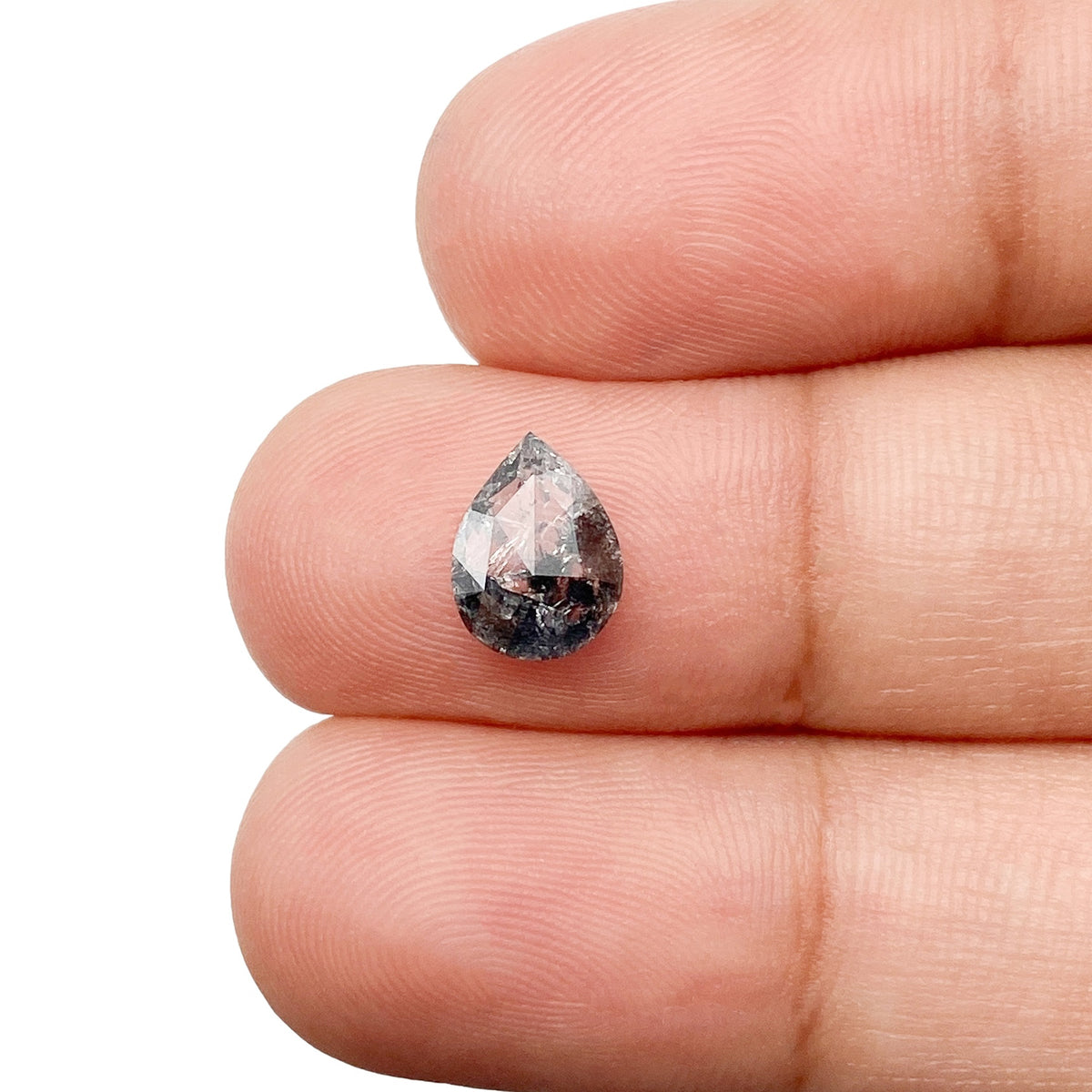 0.92ct | Rustic Pear Shape Brilliant Cut Diamond - Modern Rustic Diamond