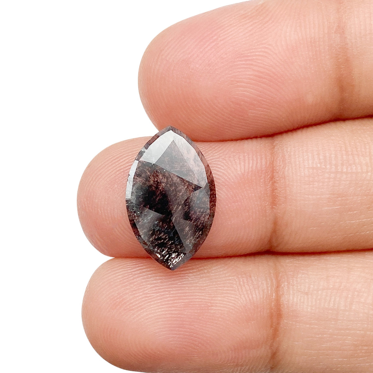 2.15ct | Rustic  Marquise Shape Rose Cut Diamond - Modern Rustic Diamond