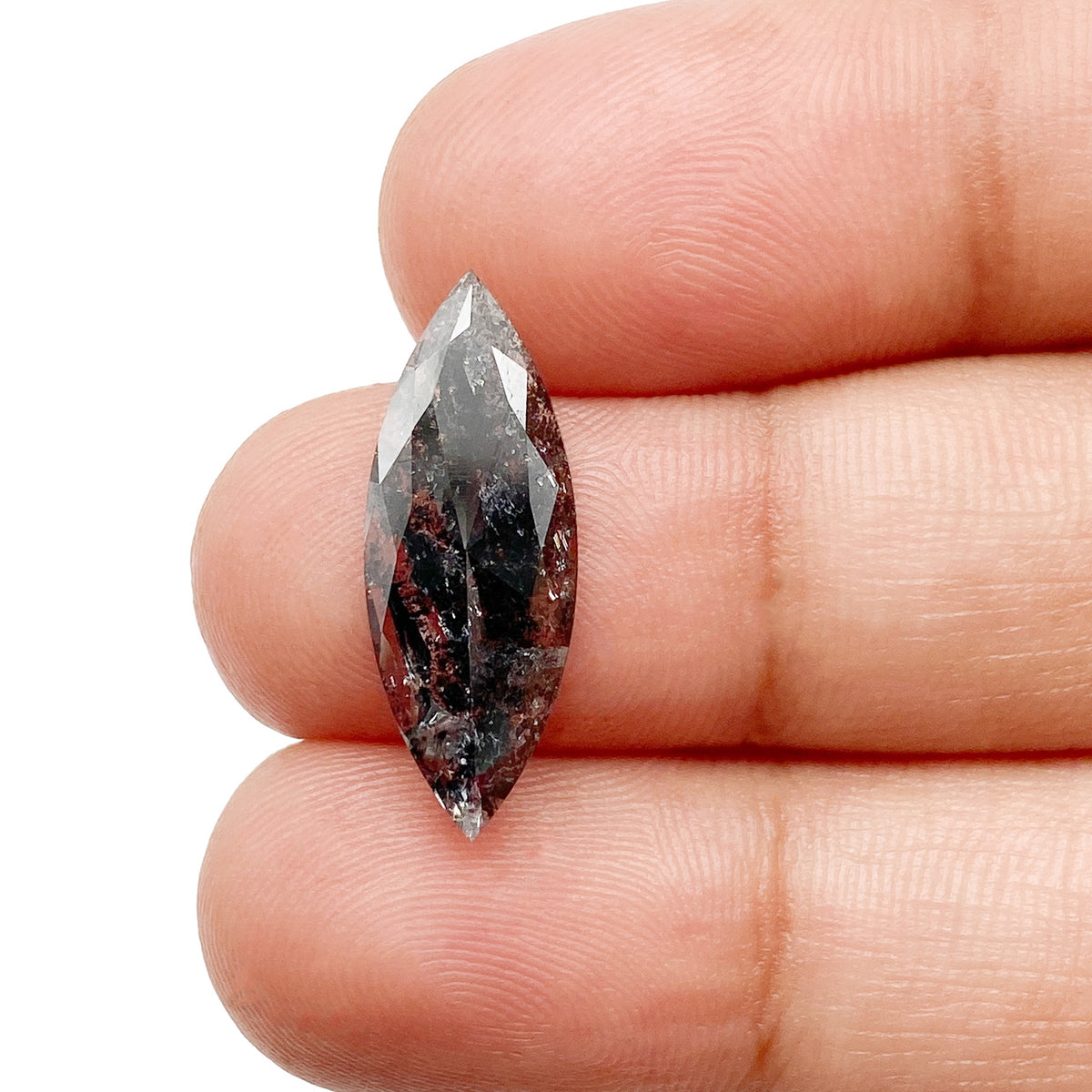2.79ct | Rustic Marquise Shape Rose Cut Diamond - Modern Rustic Diamond