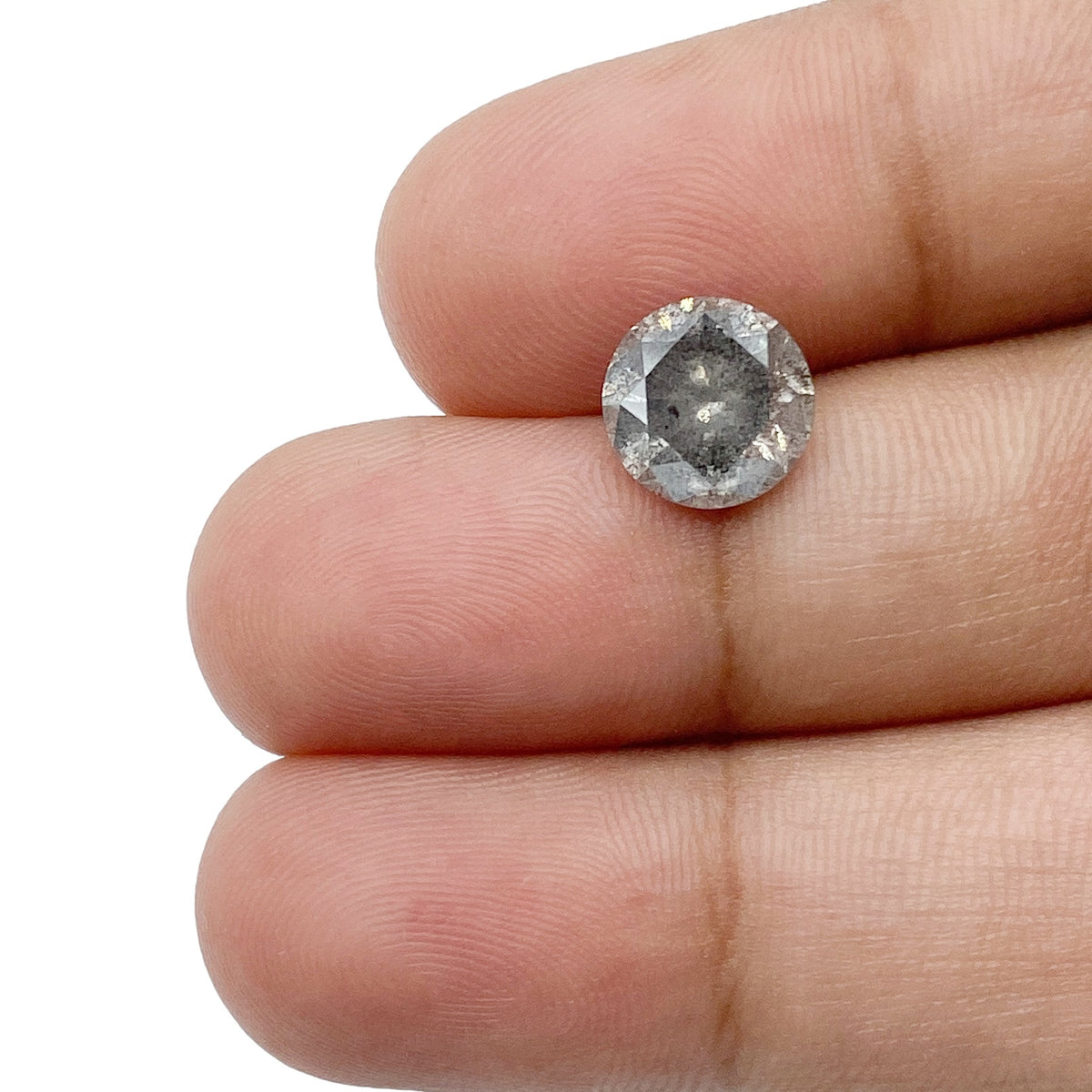 2.31ct | Rustic Round Shape Brilliant Cut Diamond - Modern Rustic Diamond