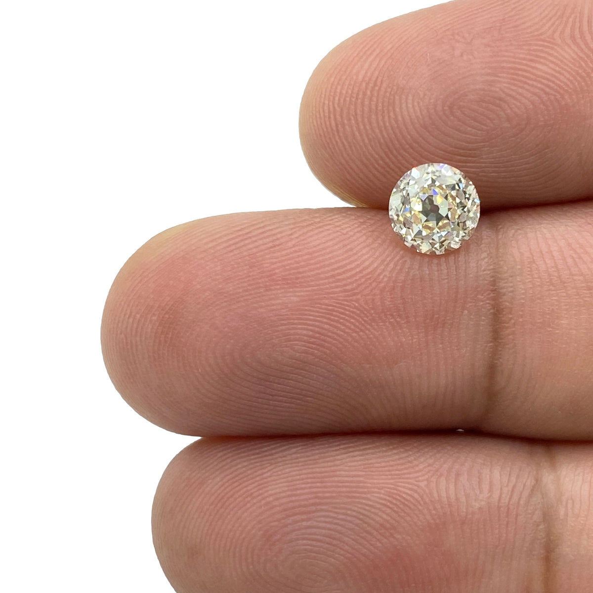 1.08ct | O-P/VS1 Round Shape Old European Cut Diamond (GIA) - Modern Rustic Diamond