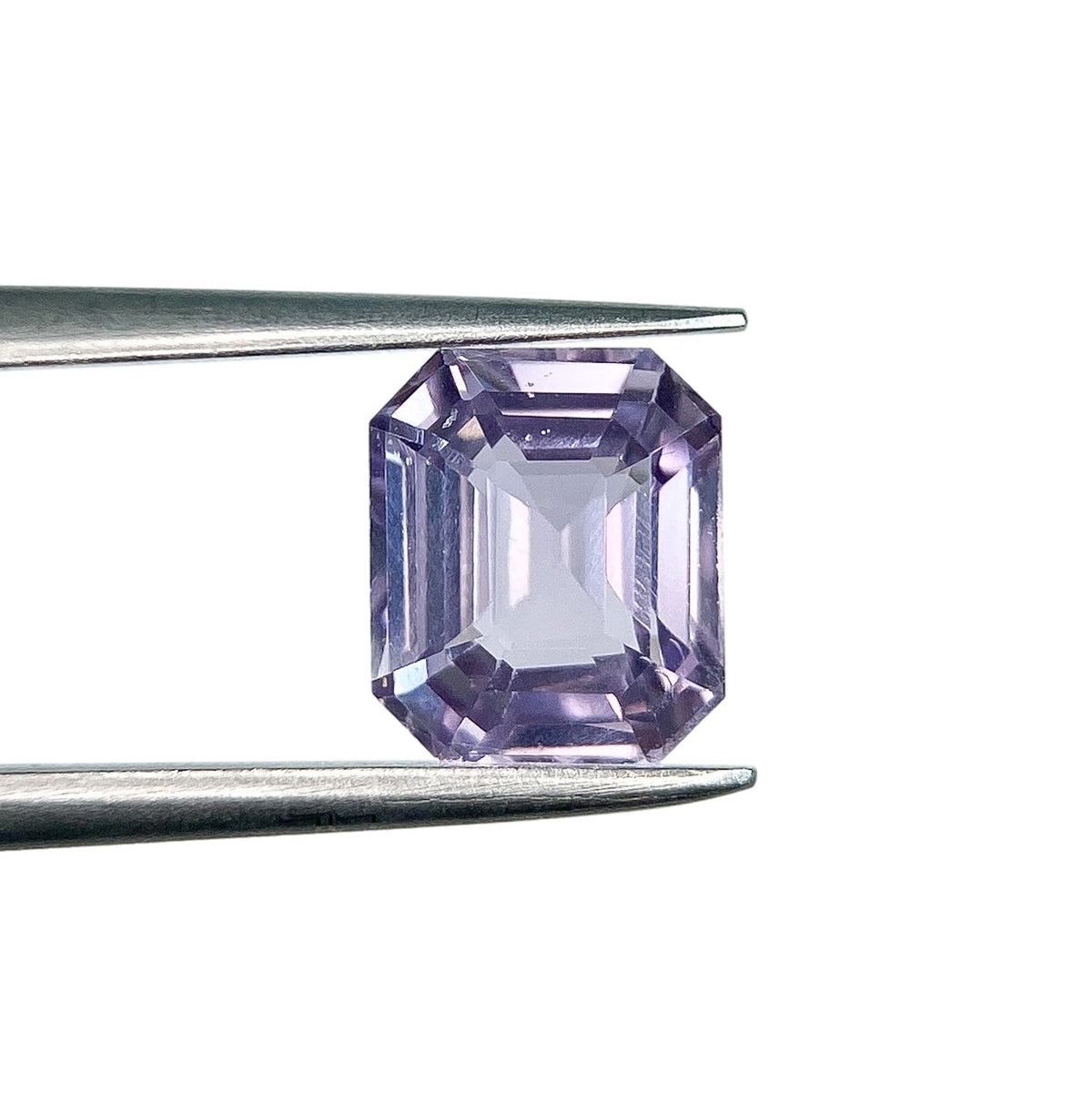 2.20ct | Emerald Cut Violet Sapphire-Modern Rustic Diamond