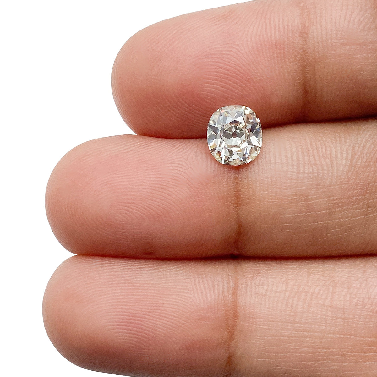 1.10ct | M/VVS2 Cushion Shape Old Mine Cut Diamond (GIA) - Modern Rustic Diamond