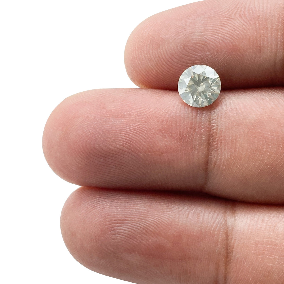 1.06ct | Rustic Round Shape Brilliant Cut Diamond - Modern Rustic Diamond