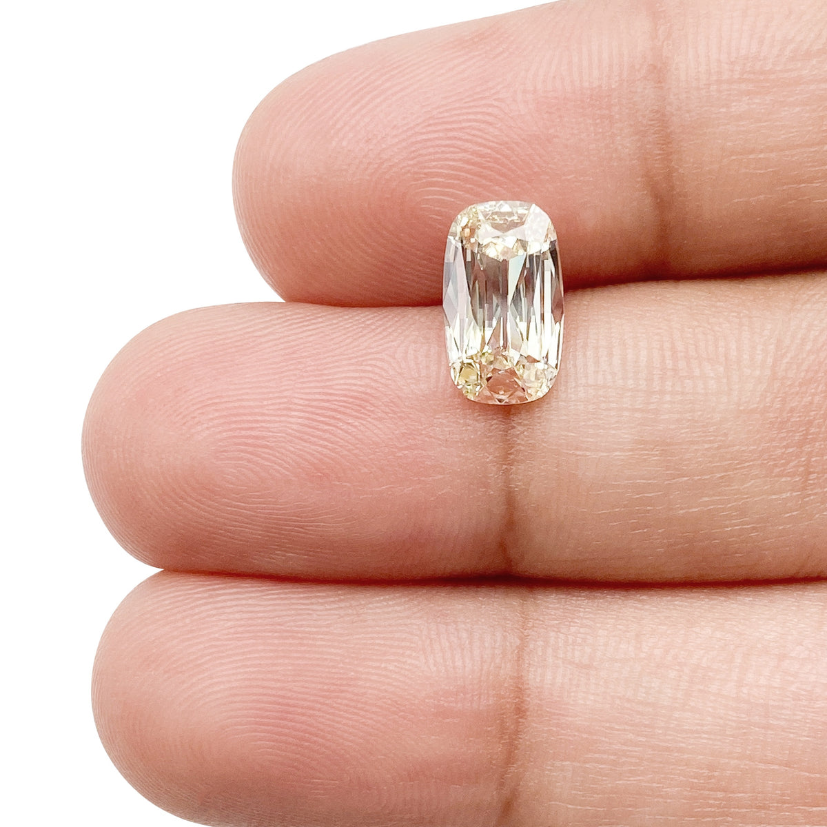 1.30ct | U-V/VS2 Cushion Shape Old Mine Cut Diamond (GIA) - Modern Rustic Diamond