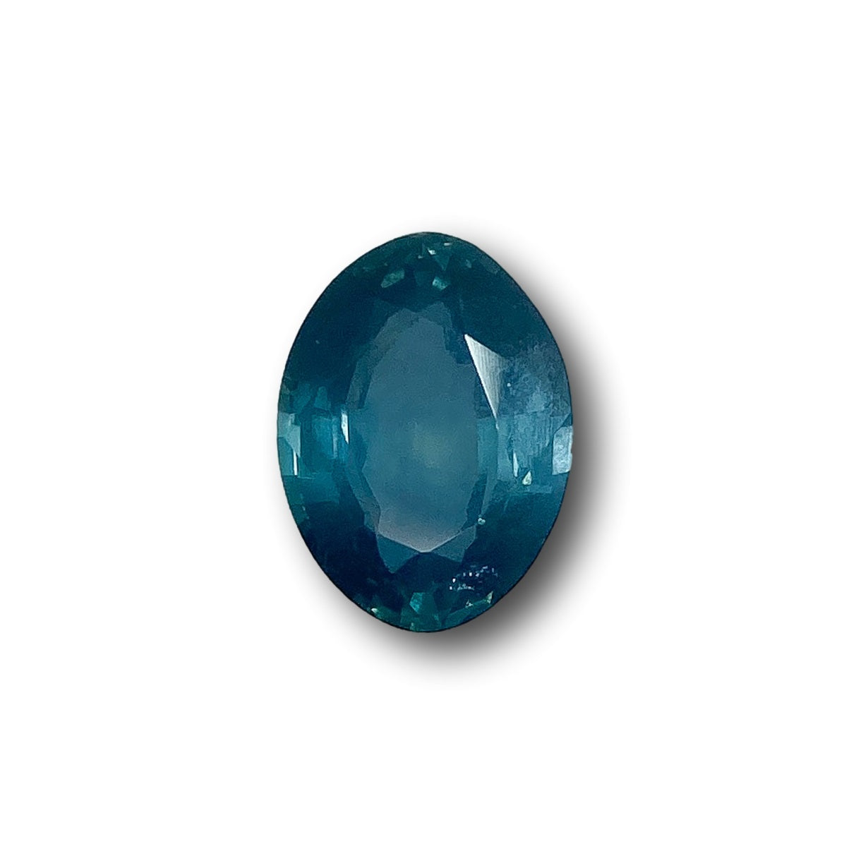 2.29ct | Brilliant Cut Oval Shape Blue Montana Sapphire-Modern Rustic Diamond