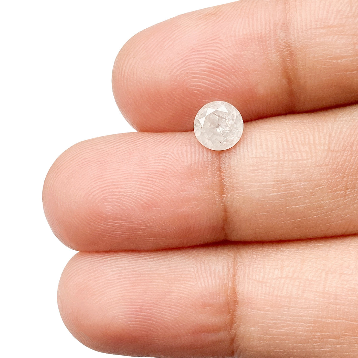 0.83ct | Rustic Round Shape Brilliant Cut Diamond - Modern Rustic Diamond