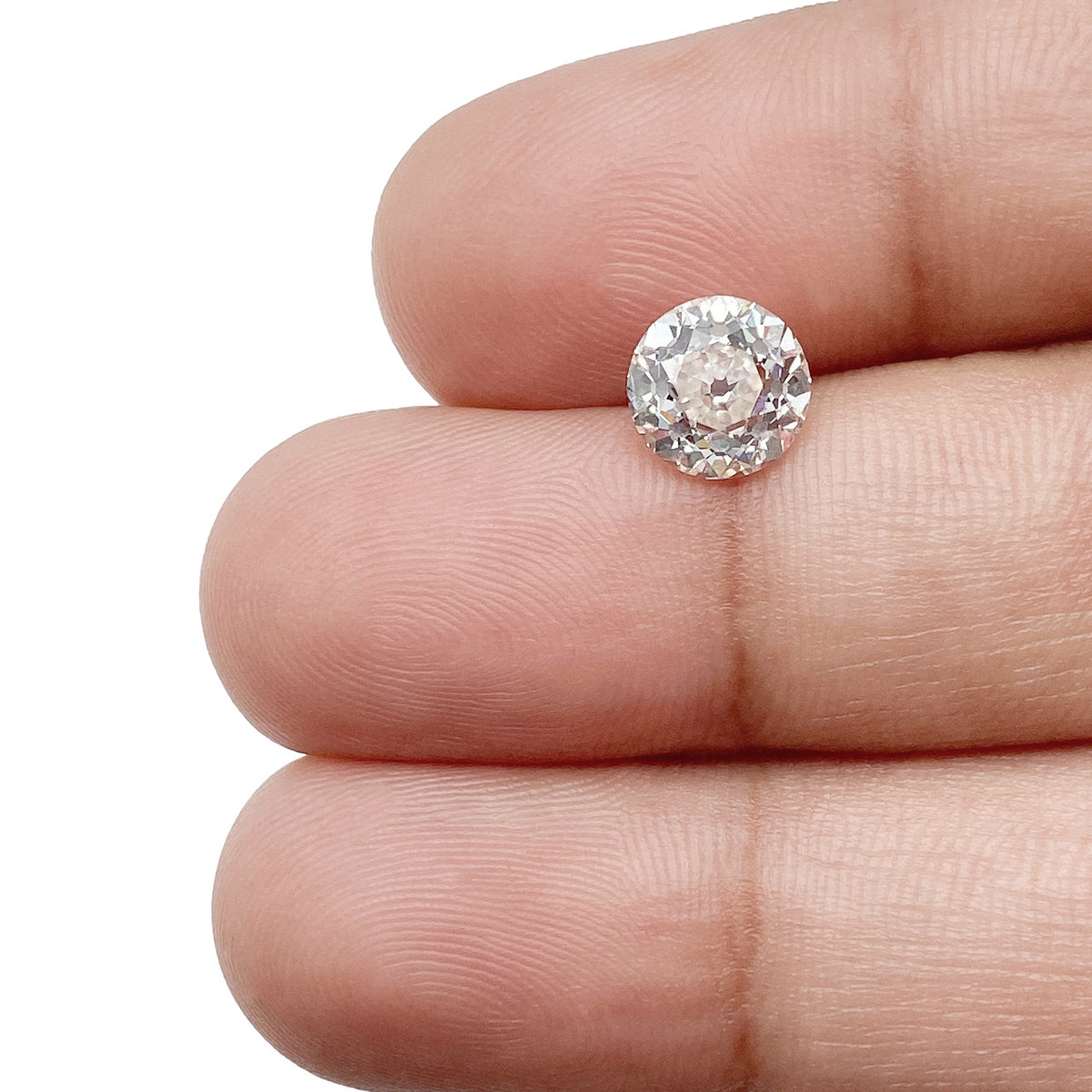 1.51ct | K/SI1 Round Shape Old European Cut Diamond (GIA) - Modern Rustic Diamond