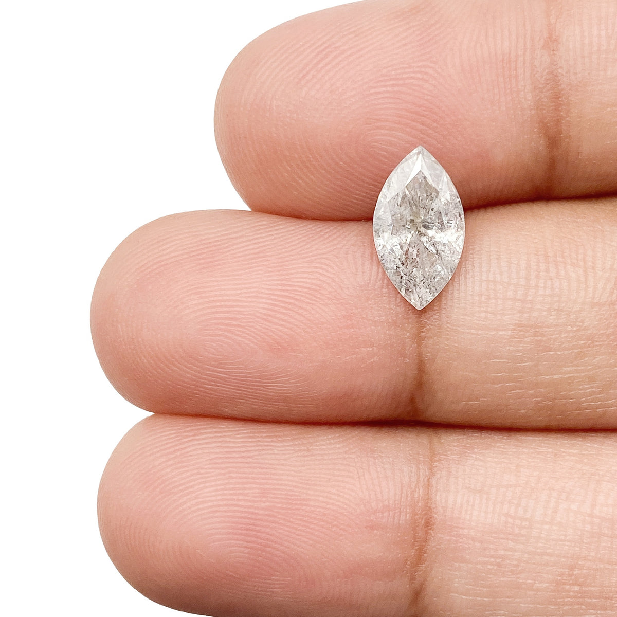 1.06ct | Rustic  Marquise Shape Brilliant Cut Diamond - Modern Rustic Diamond