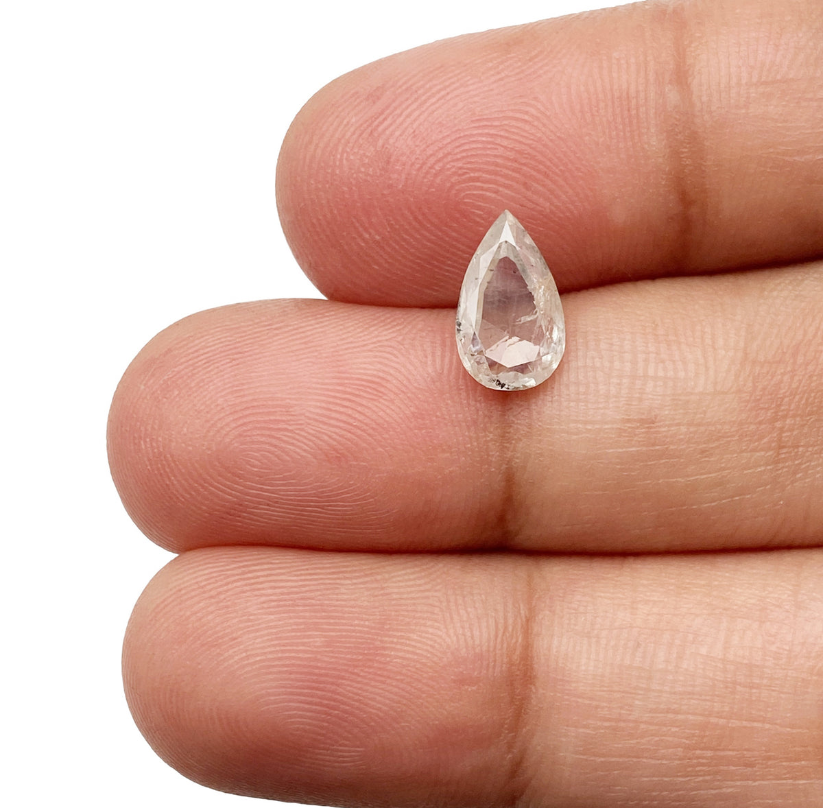 1.18ct | Rustic Pear Shape Brilliant Cut Diamond - Modern Rustic Diamond