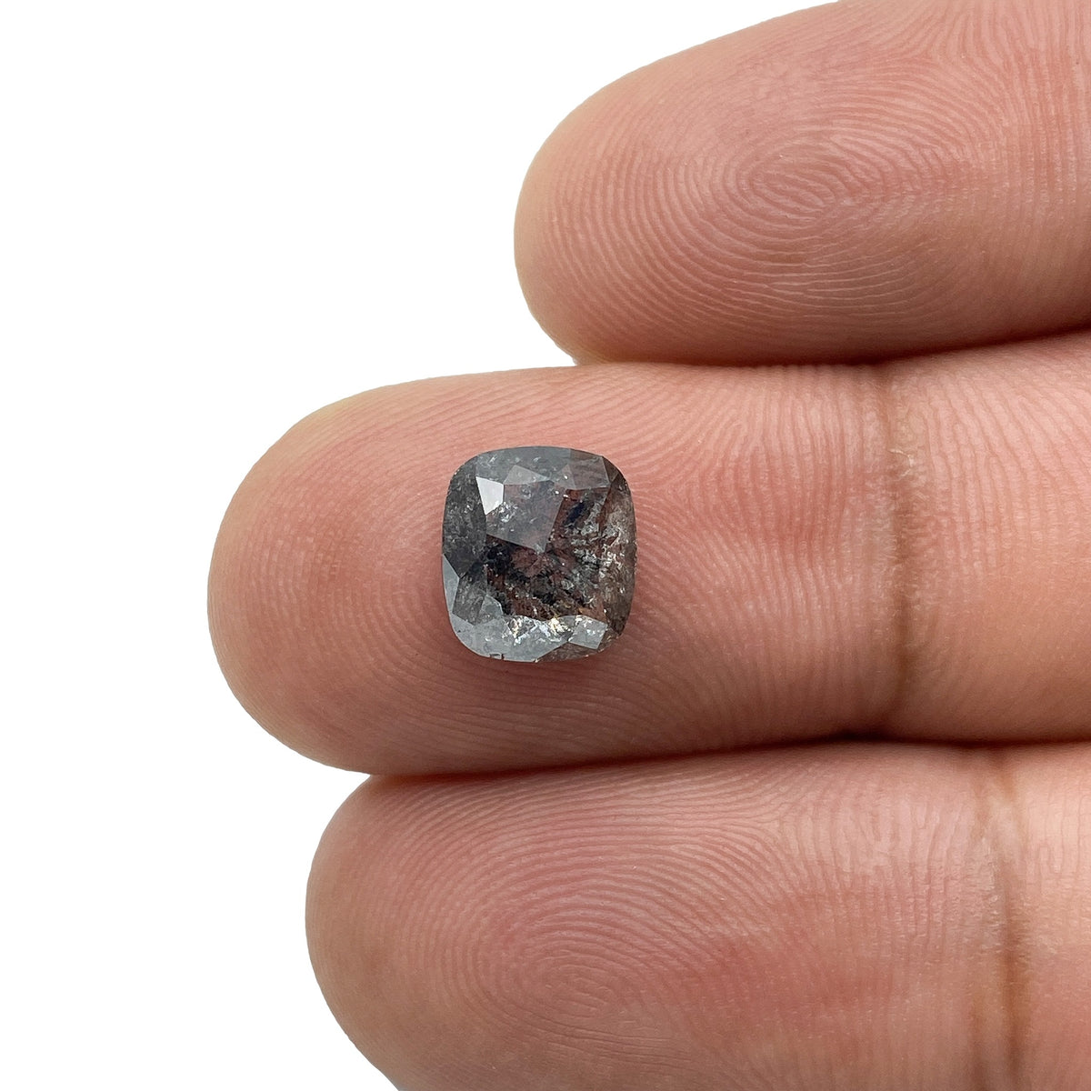 2.22ct | Rustic Cushion Shape Rose Cut Diamond - Modern Rustic Diamond