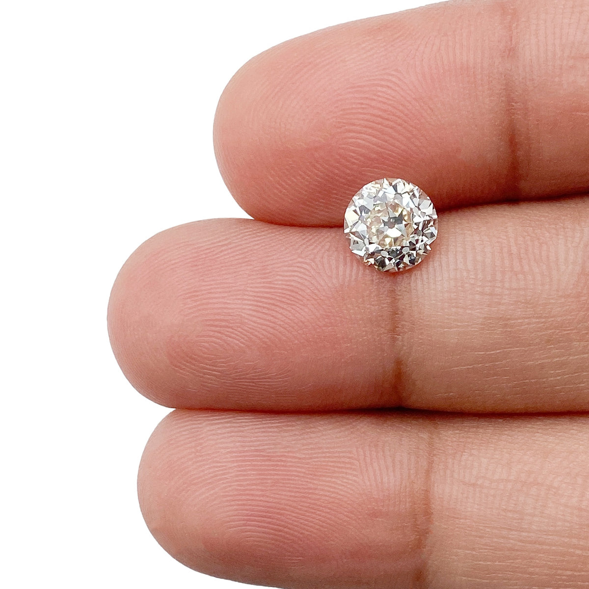 1.18ct | M/VS1 Round Shape Old European Cut Diamond (GIA) - Modern Rustic Diamond