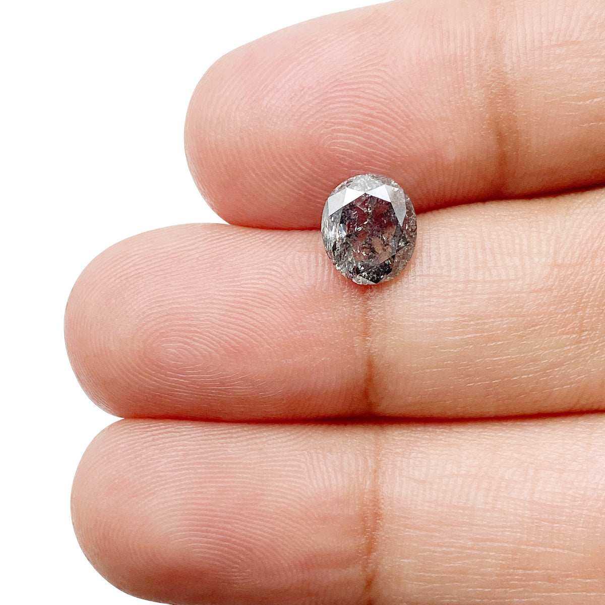 1.10ct | Rustic Oval Shape Brilliant Cut Diamond - Modern Rustic Diamond