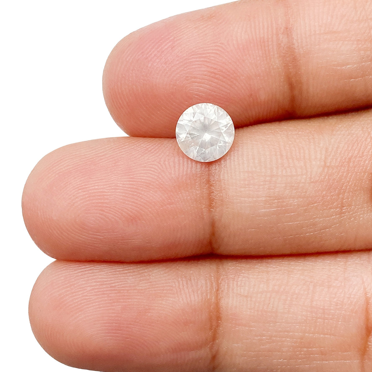 1.11ct | Rustic  Round Shape Brilliant Cut Diamond - Modern Rustic Diamond