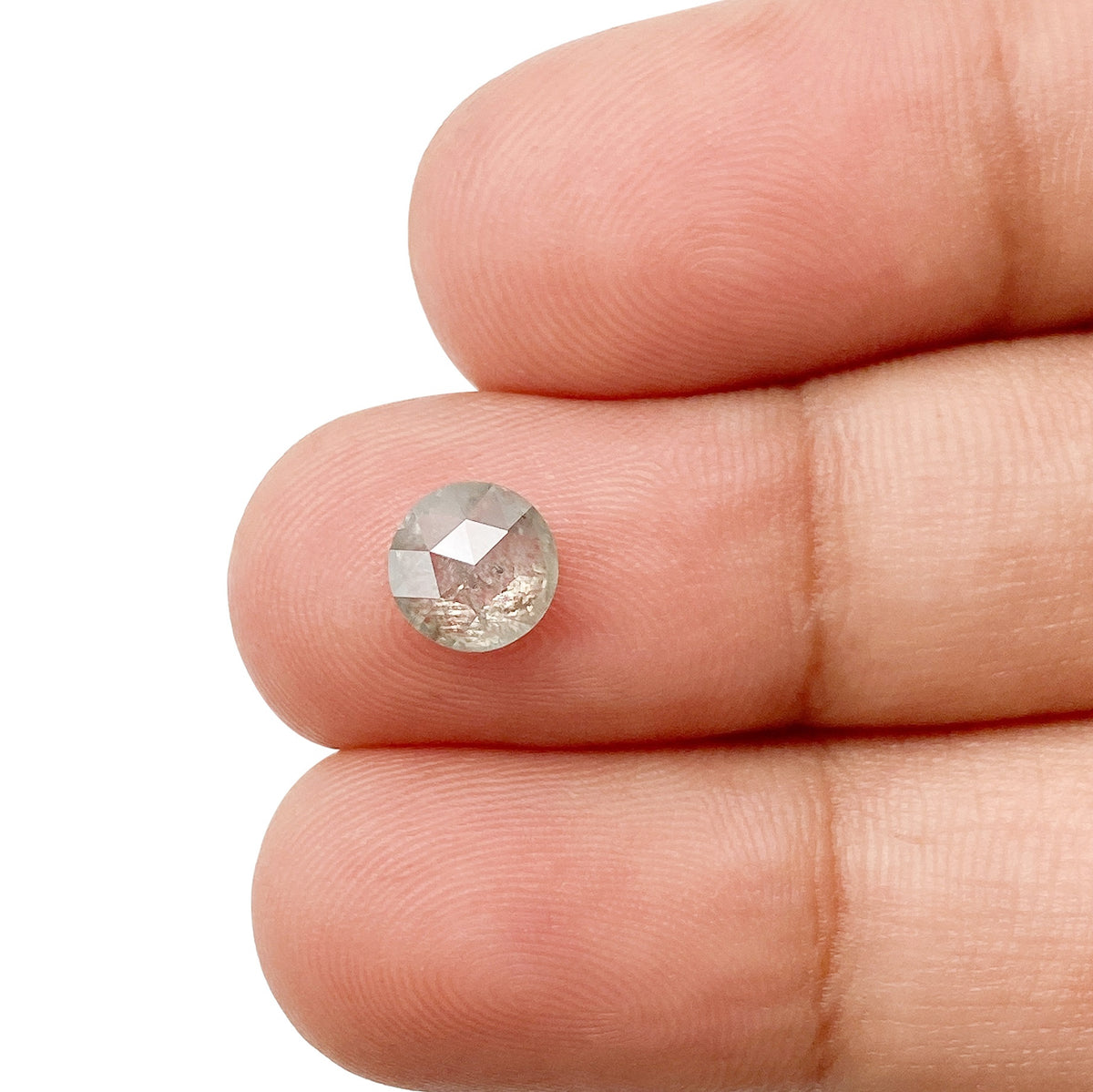 0.91ct | Rustic  Round Shape Brilliant Cut Diamond - Modern Rustic Diamond