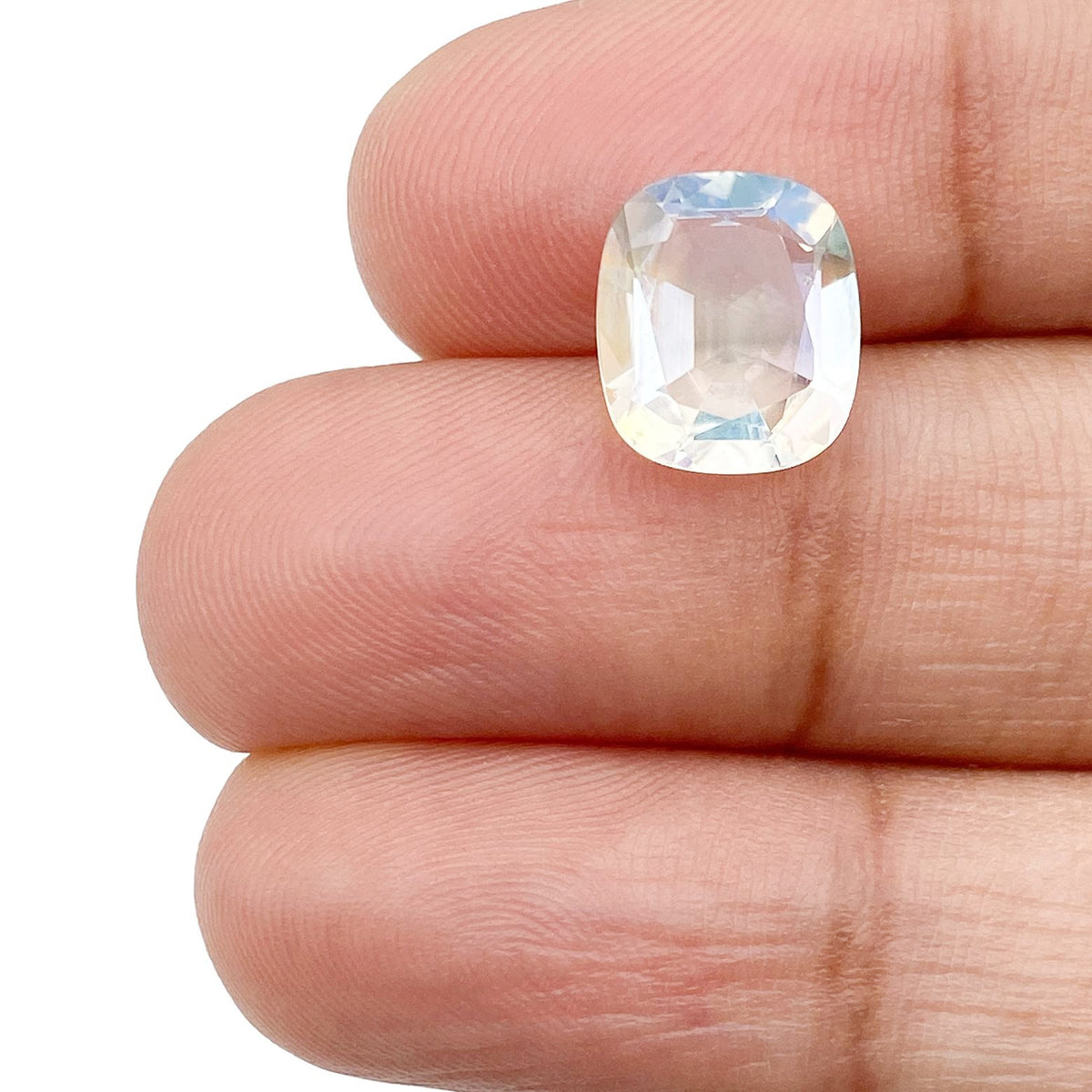 2.37ct |  Cushion Shape  Moonstone - Modern Rustic Diamond