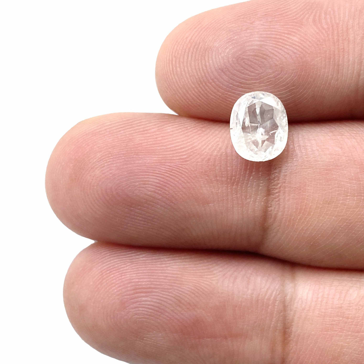 1.88ct | Salt &amp; Pepper Cushion Shape Brilliant Cut Diamond - Modern Rustic Diamond